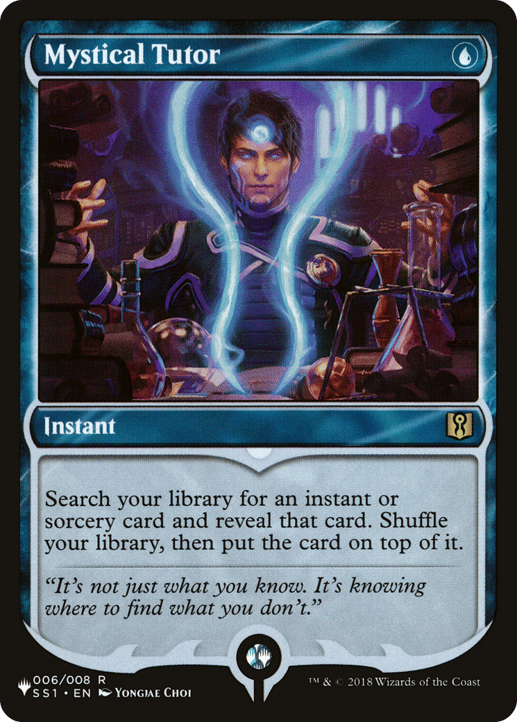 Préceptrice mystique — The List — Magic: The Gathering