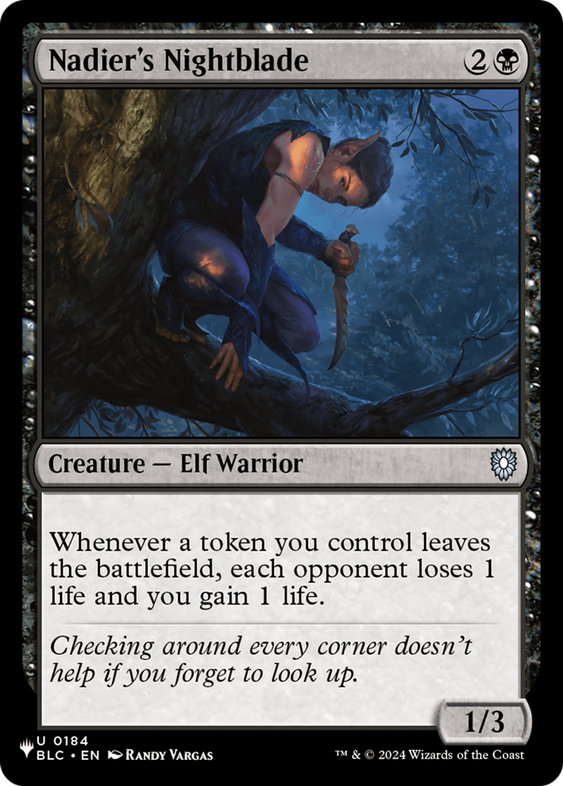 Lamenuit de Nadier — The List — Magic: The Gathering