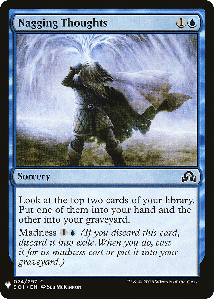 Nagging Thoughts — The List — Magic: The Gathering