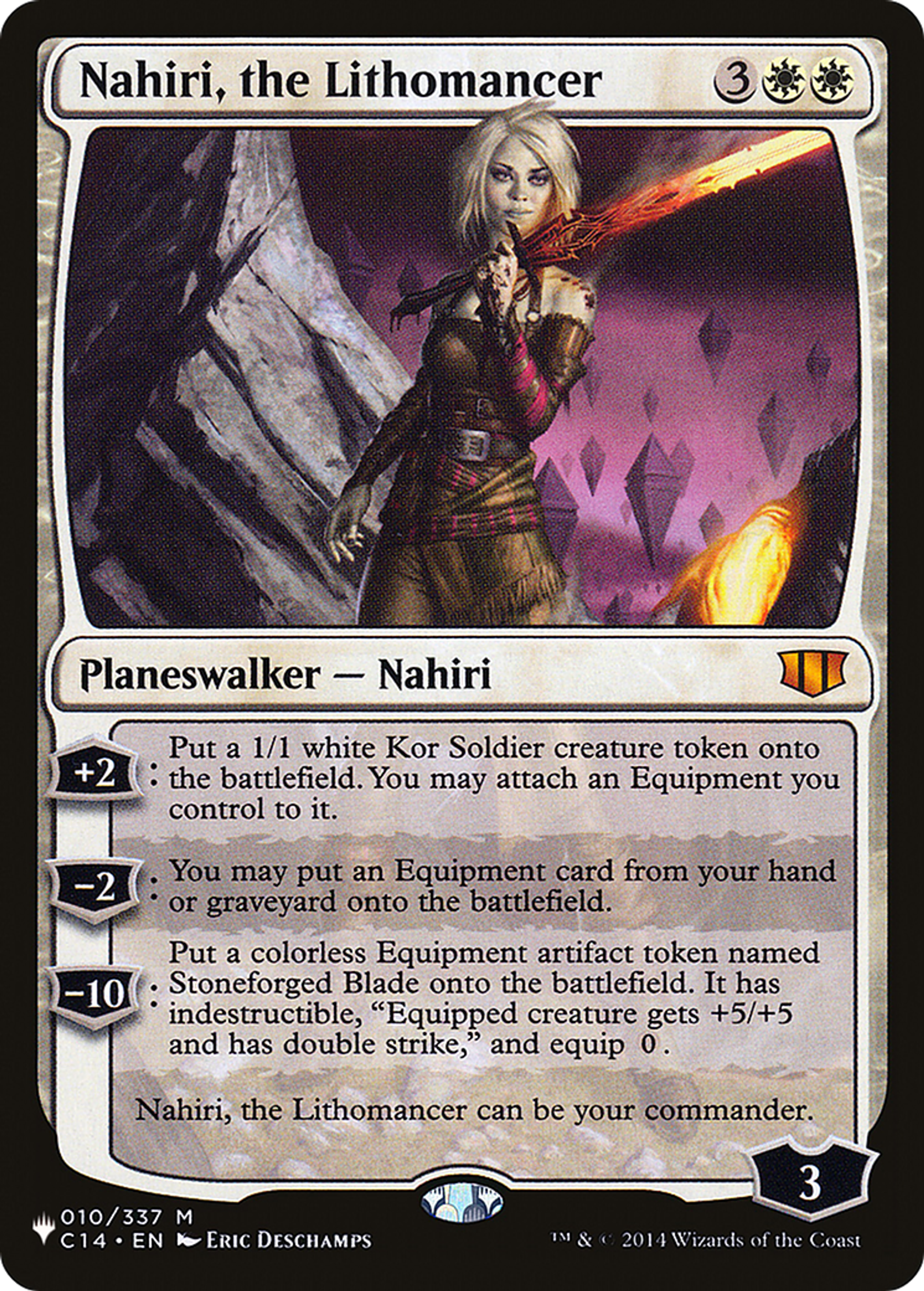 Nahiri, la lithomancienne — The List — Magic: The Gathering