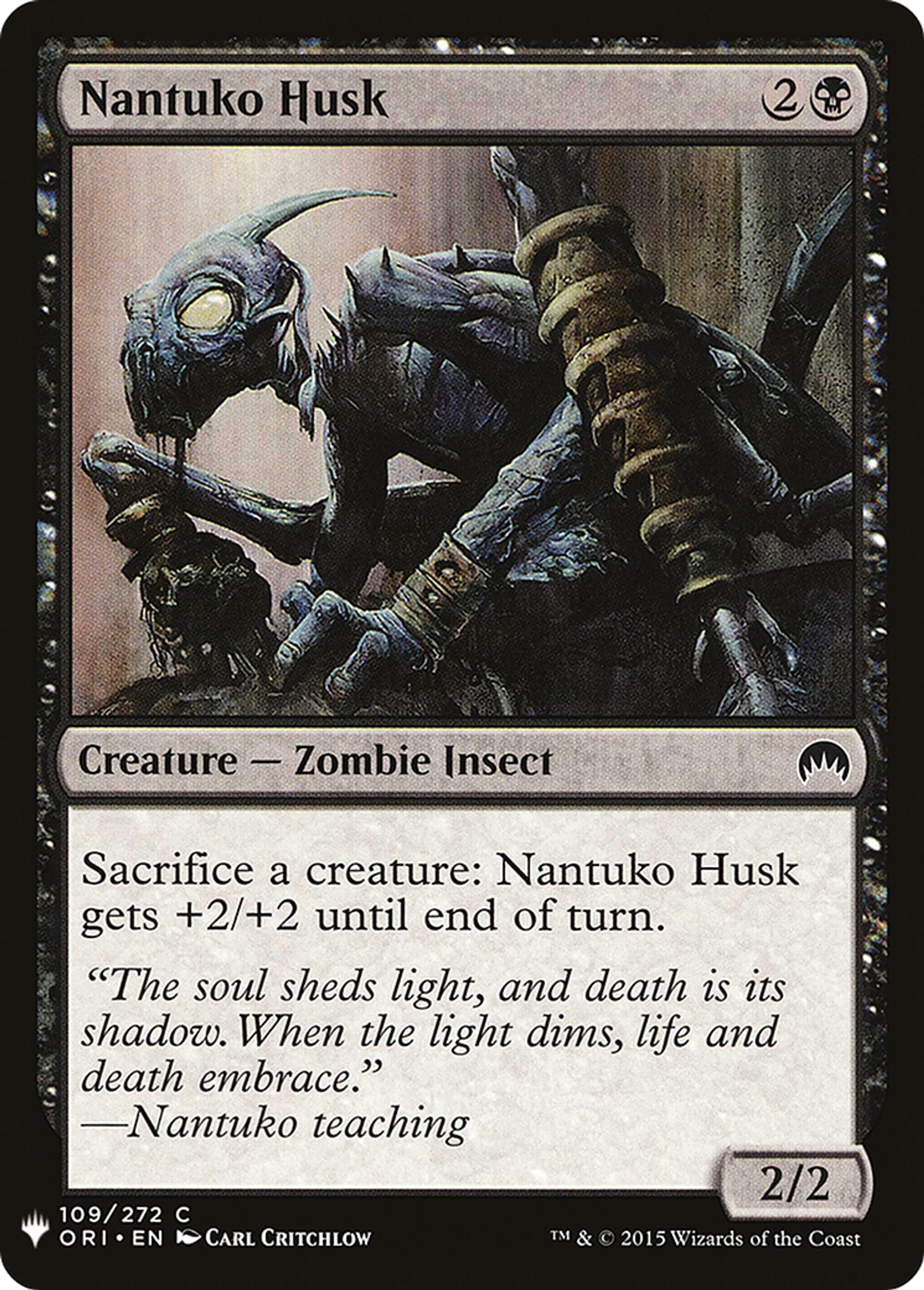 Nantuko Husk — The List — Magic: The Gathering