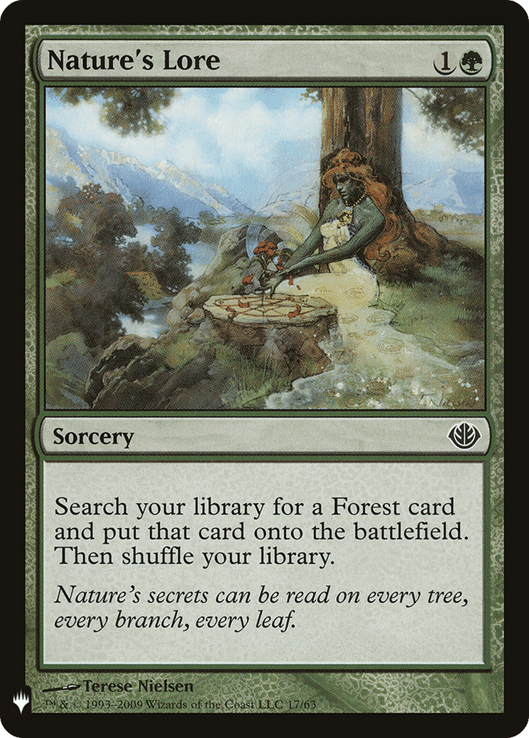 Nature's Lore — The List — Magic: The Gathering