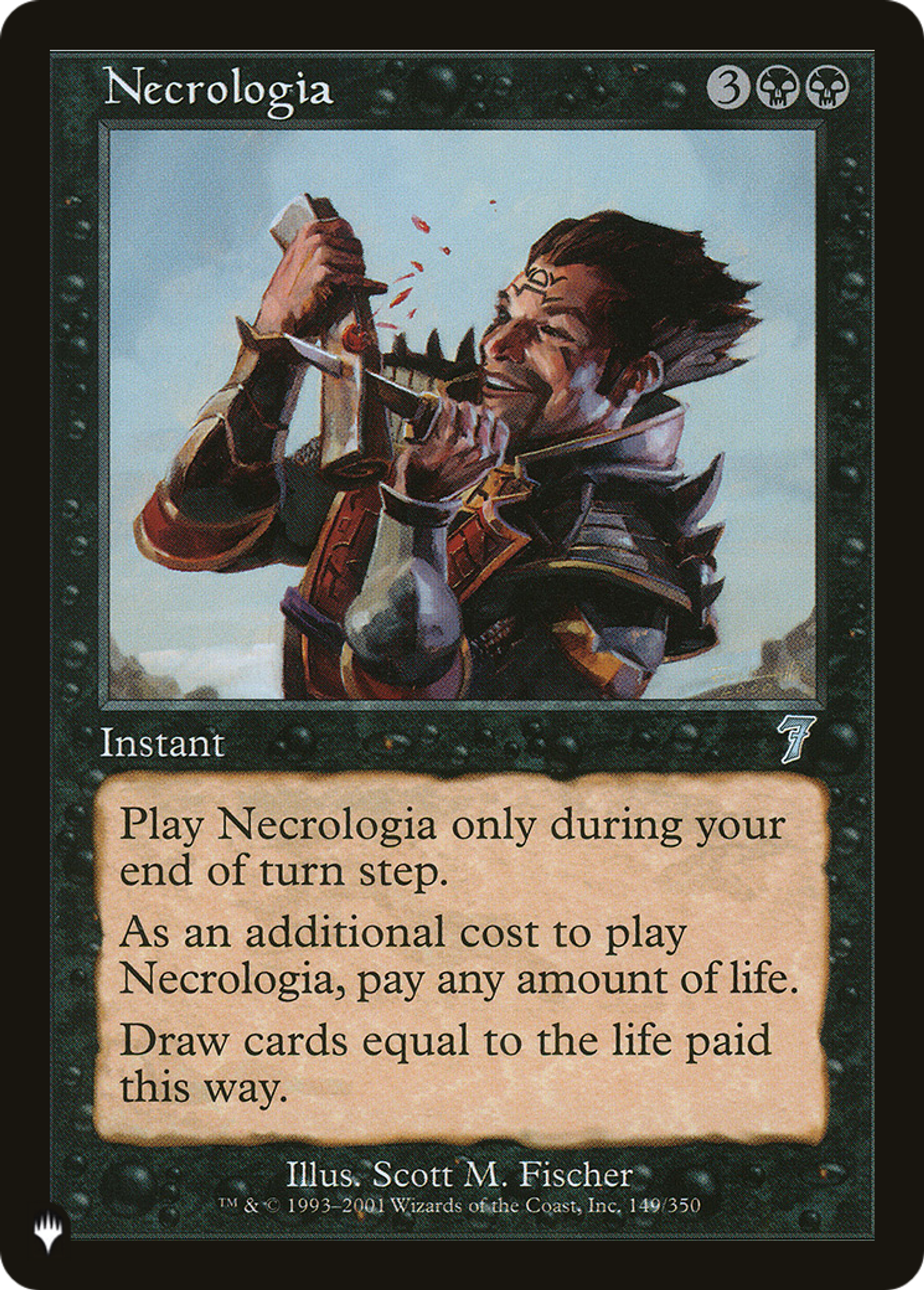 Necrologia — The List — Magic: The Gathering