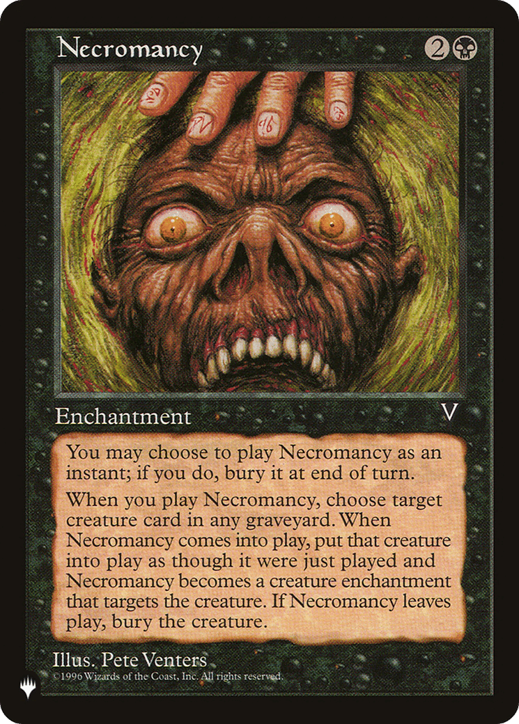 Necromancy — The List — Magic: The Gathering