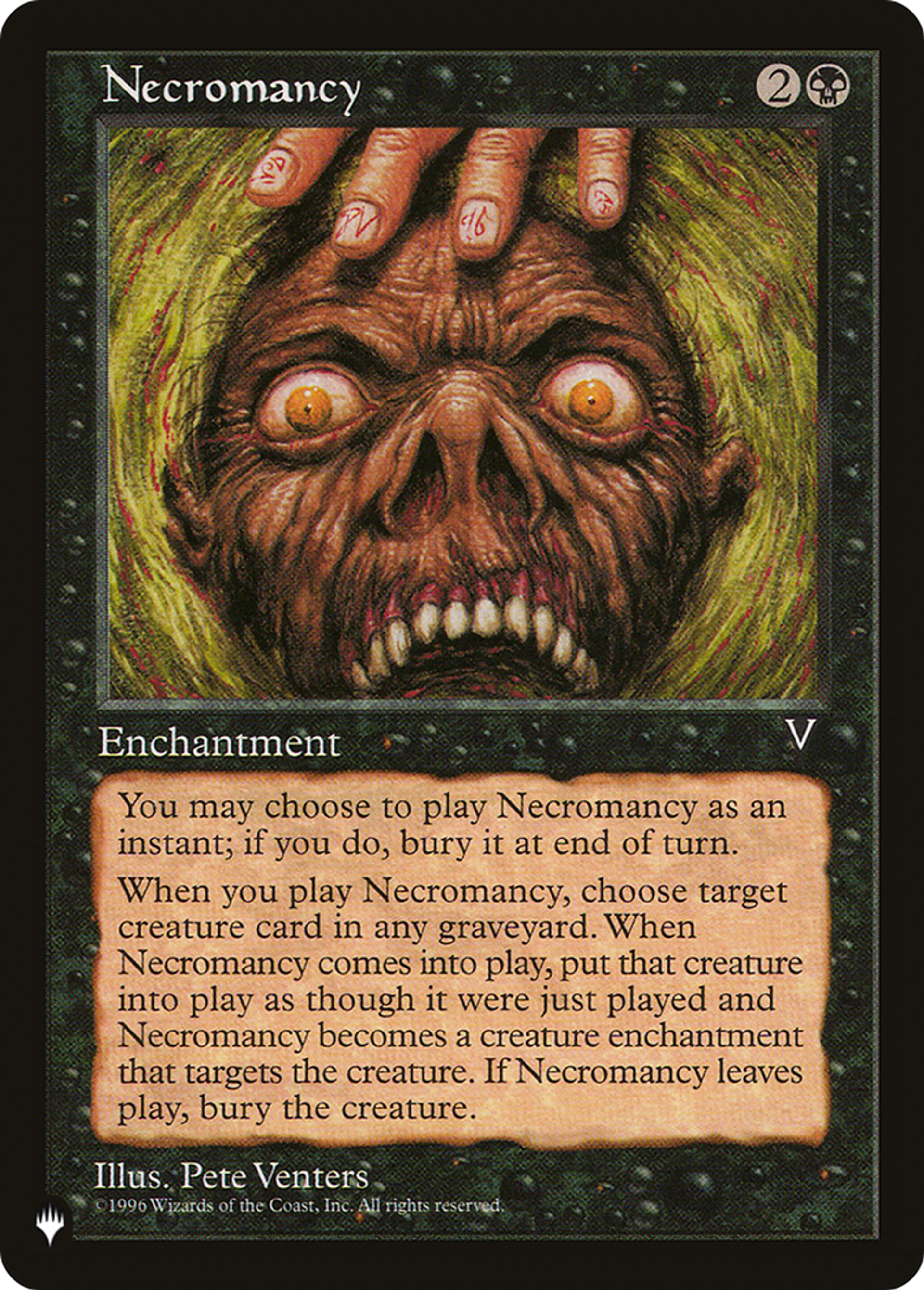 Nécromancie — The List — Magic: The Gathering