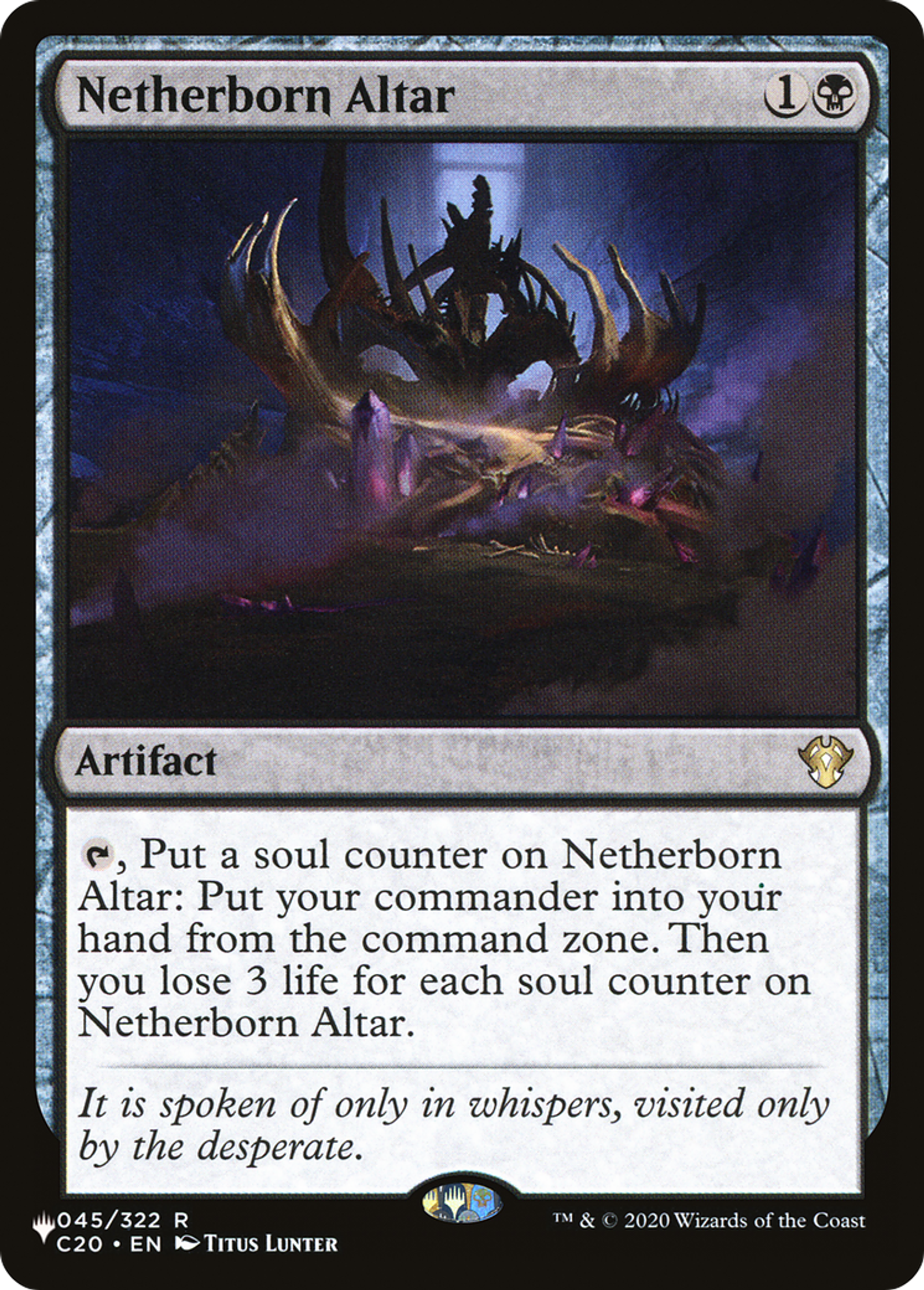 Netherborn Altar — The List — Magic: The Gathering
