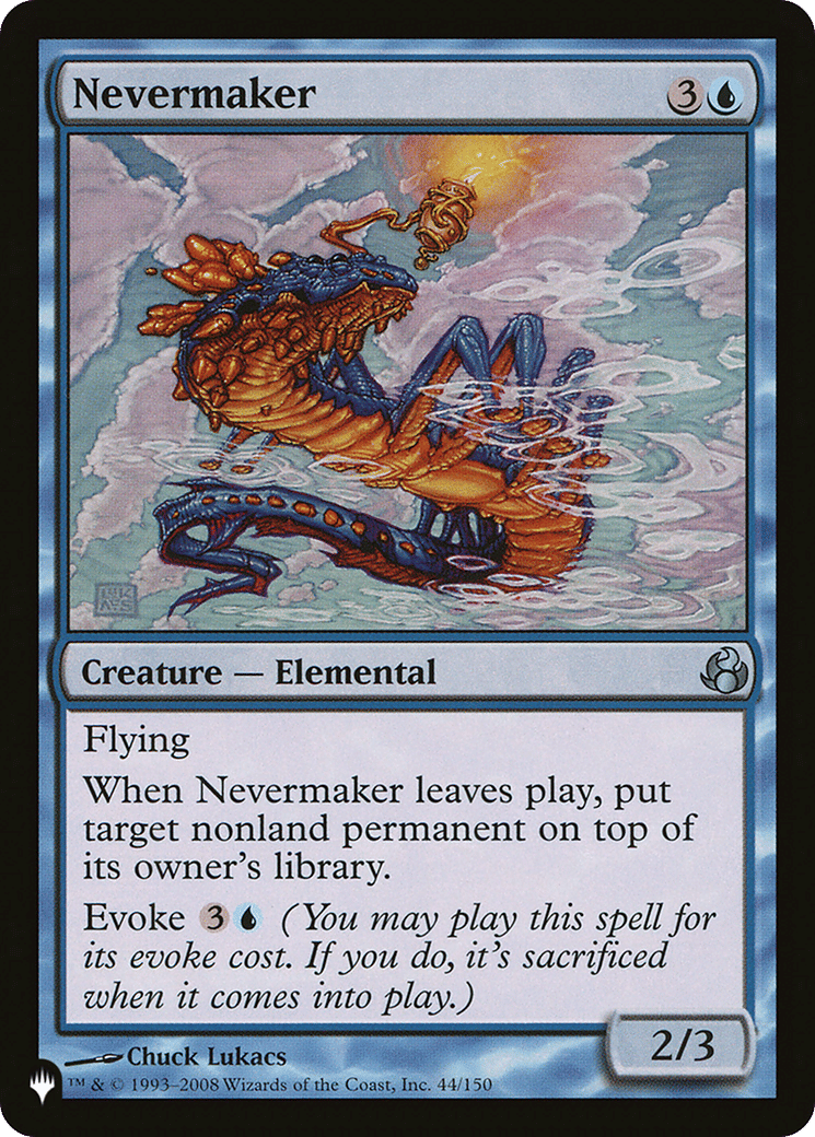 Nevermaker — The List — Magic: The Gathering