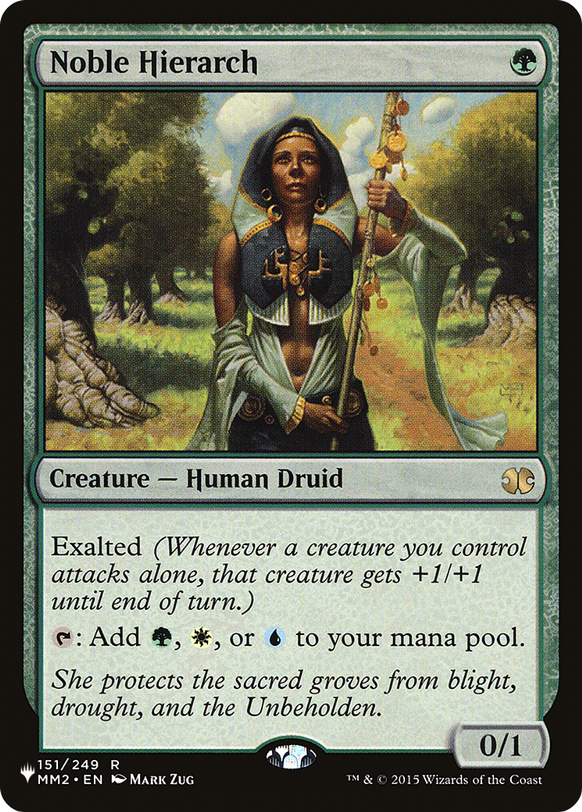 Noble hiérarche — The List — Magic: The Gathering