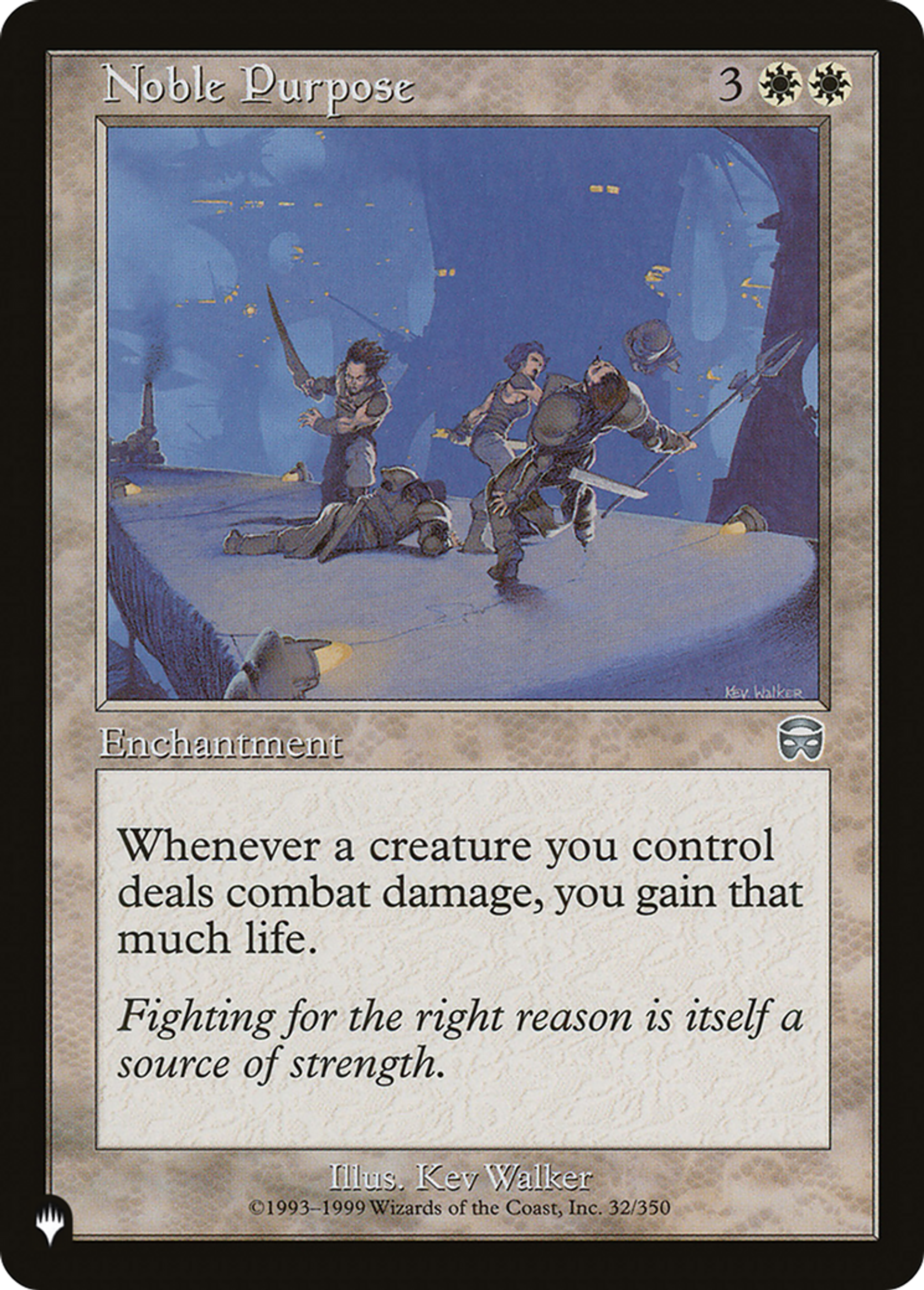 Noble Purpose — The List — Magic: The Gathering