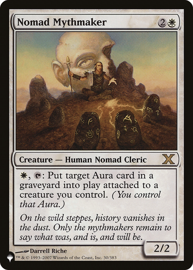 Nomad Mythmaker — The List — Magic: The Gathering
