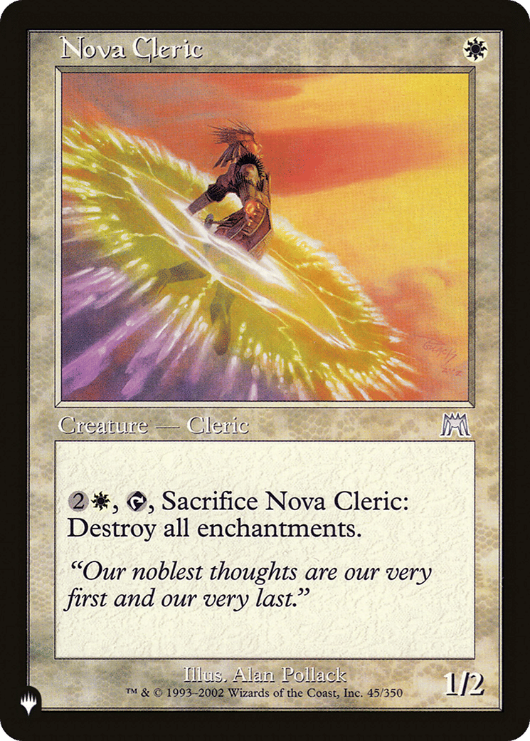 Nova Cleric — The List — Magic: The Gathering