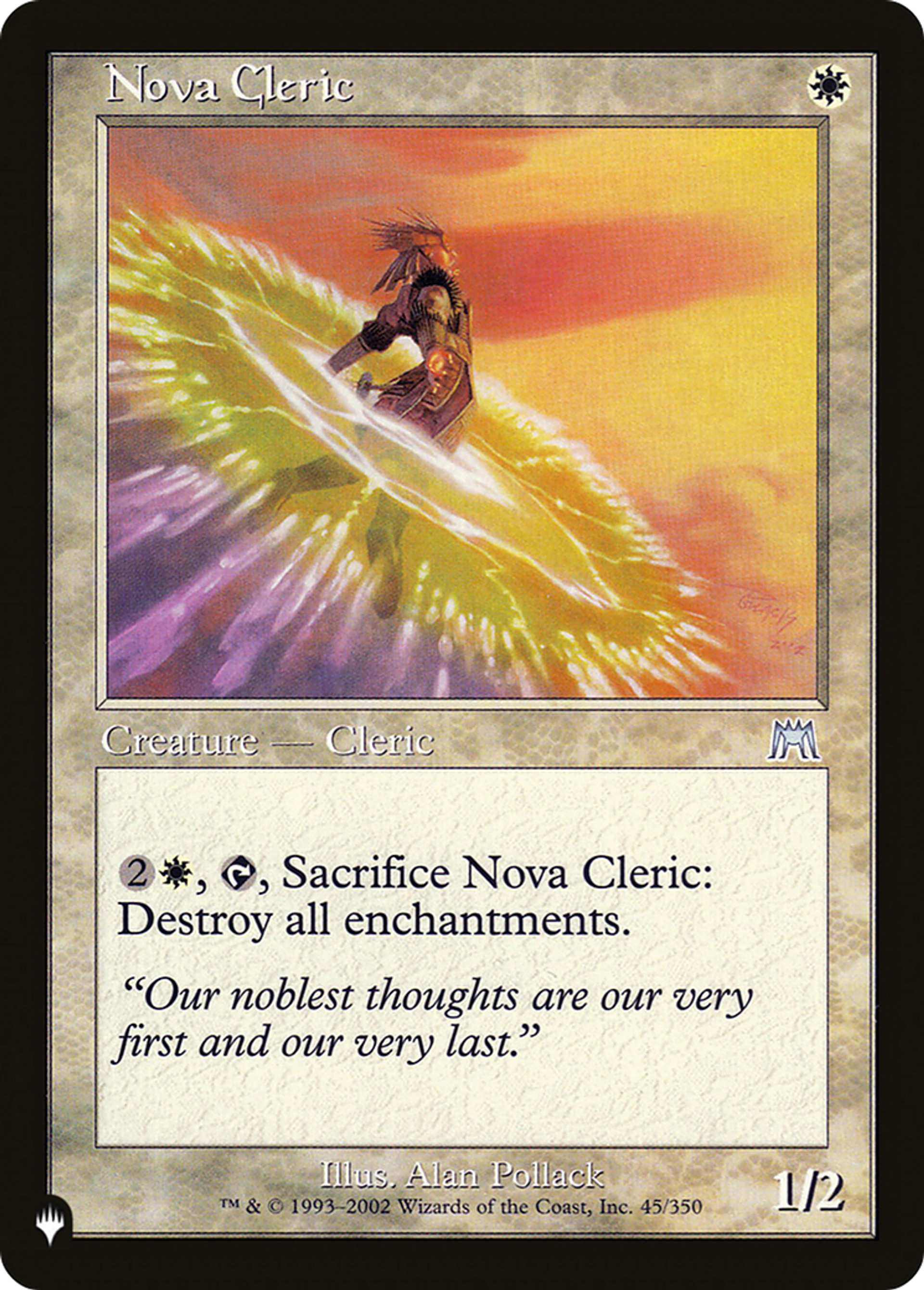 Nova Cleric — The List — Magic: The Gathering