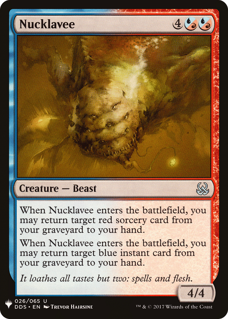 Nucklavee — The List — Magic: The Gathering