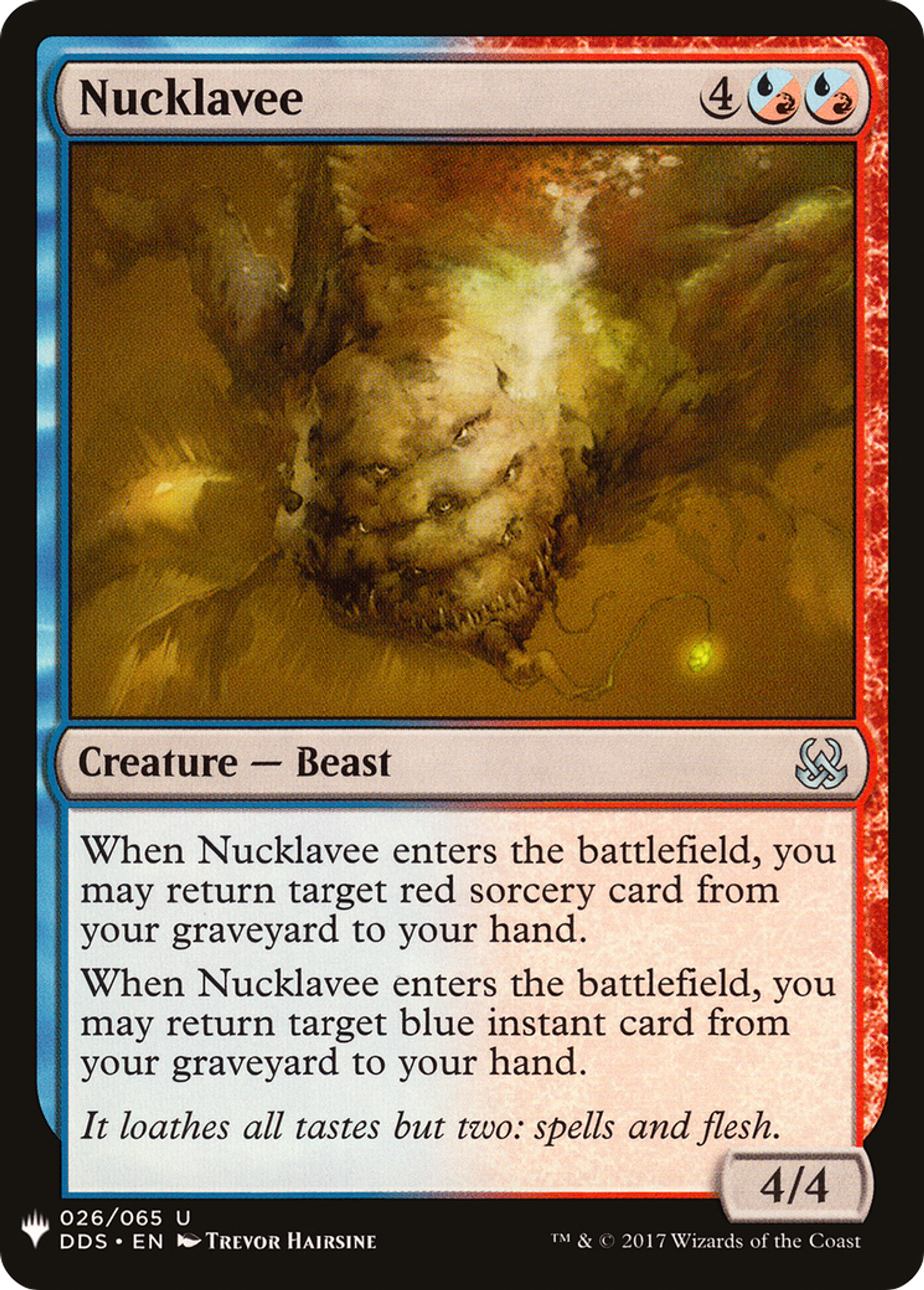 Nucklavee — The List — Magic: The Gathering