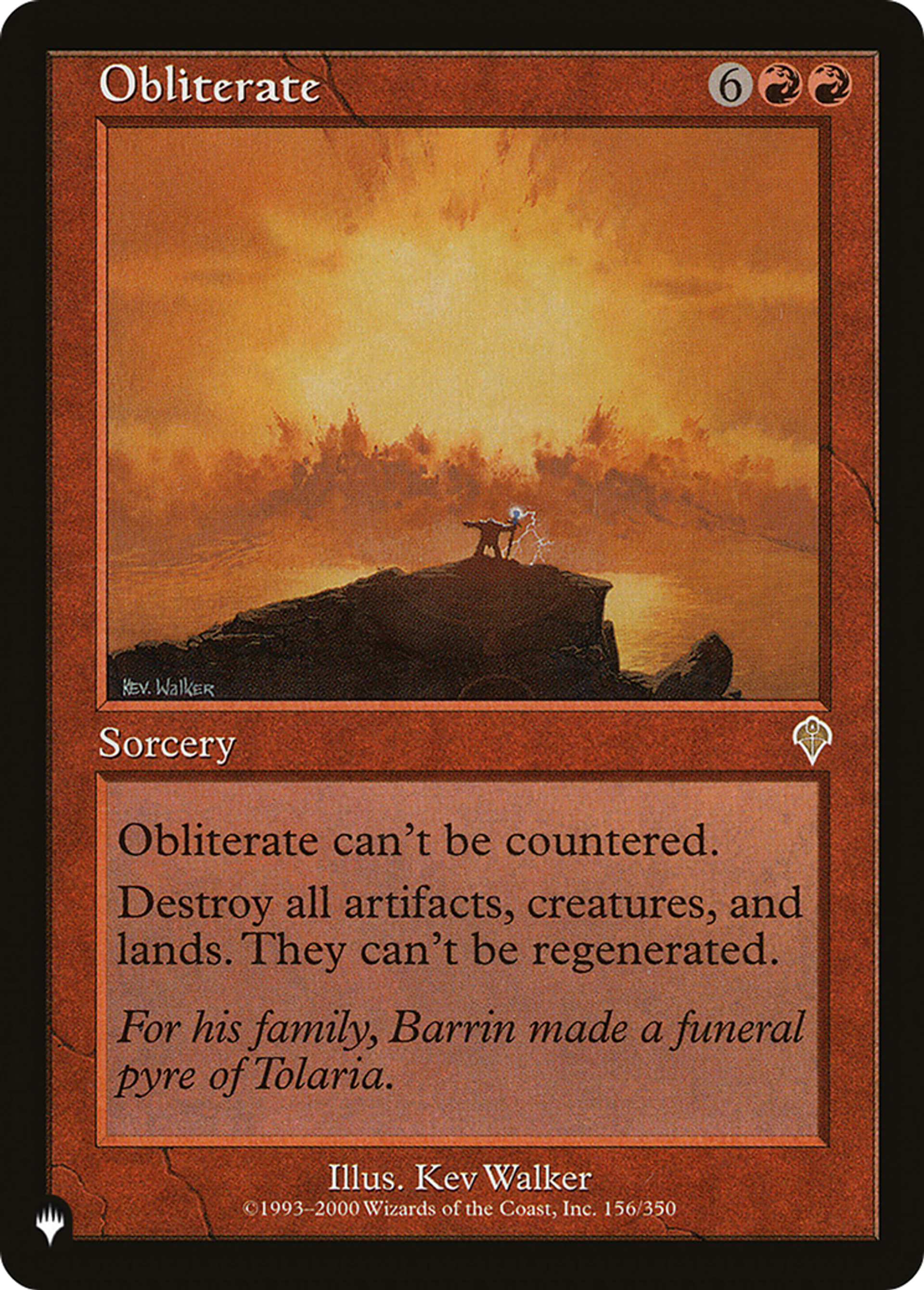 Obliterate — The List — Magic: The Gathering