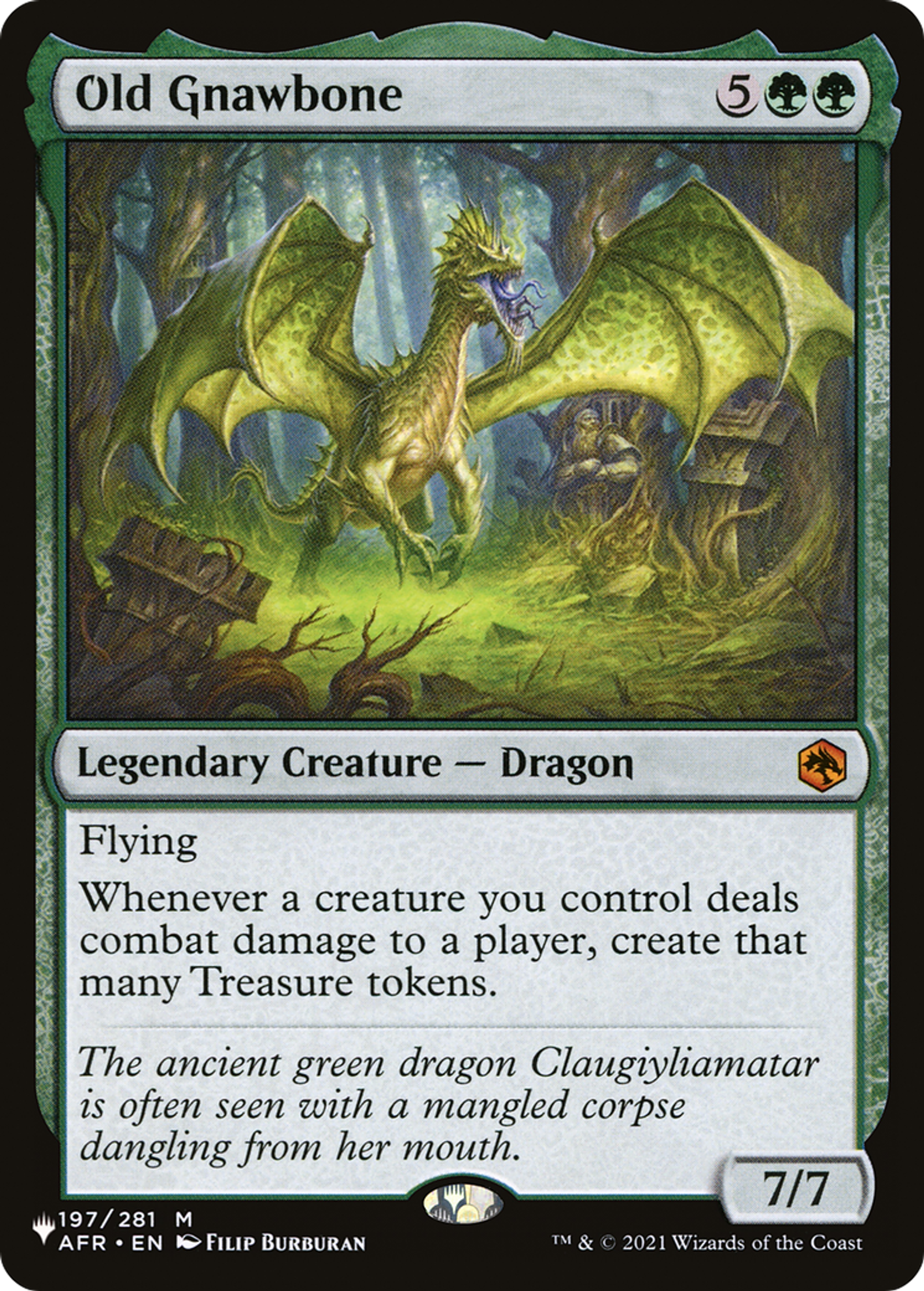 Old Gnawbone — The List — Magic: The Gathering