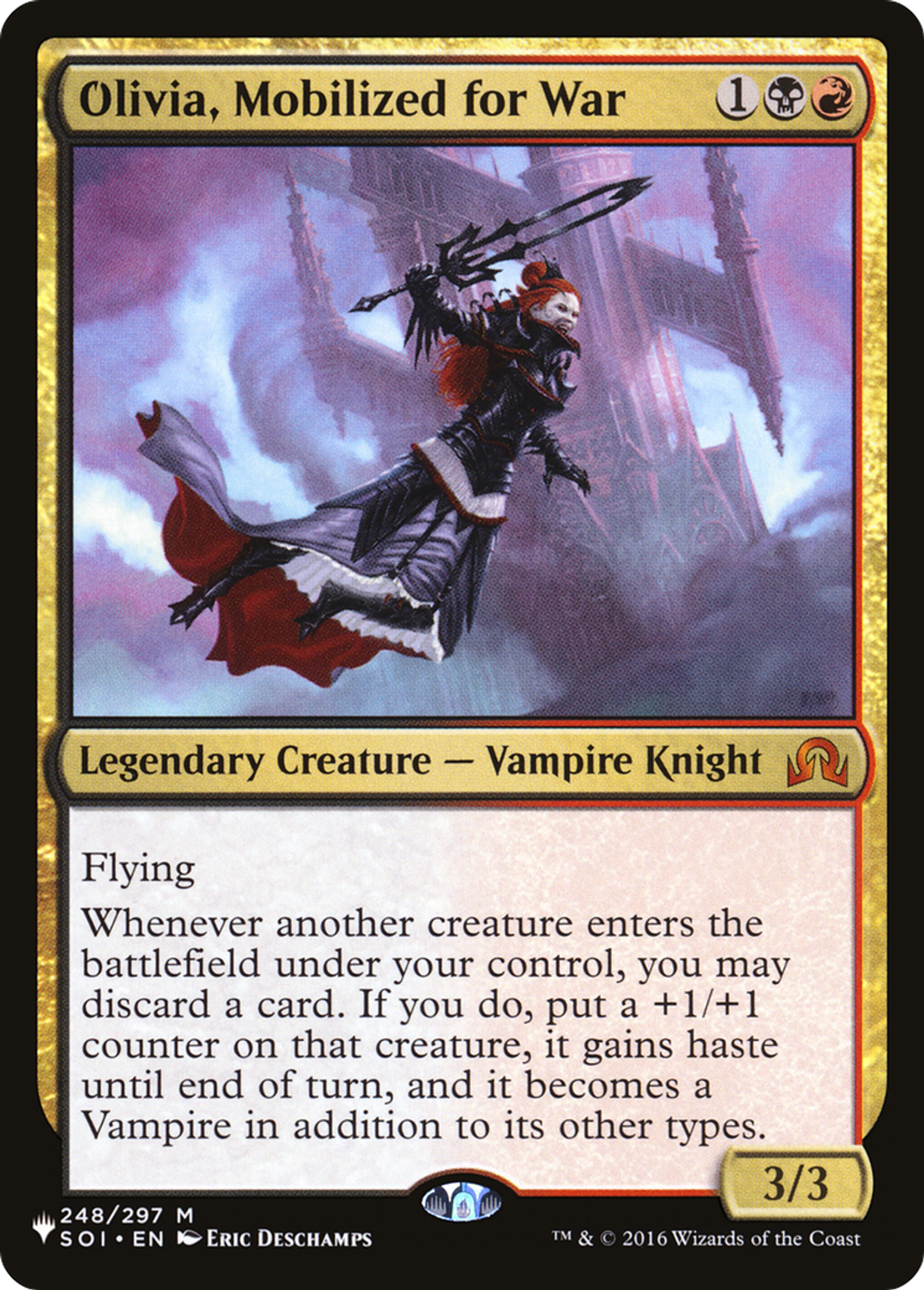 Olivia, Mobilized for War — The List — Magic: The Gathering