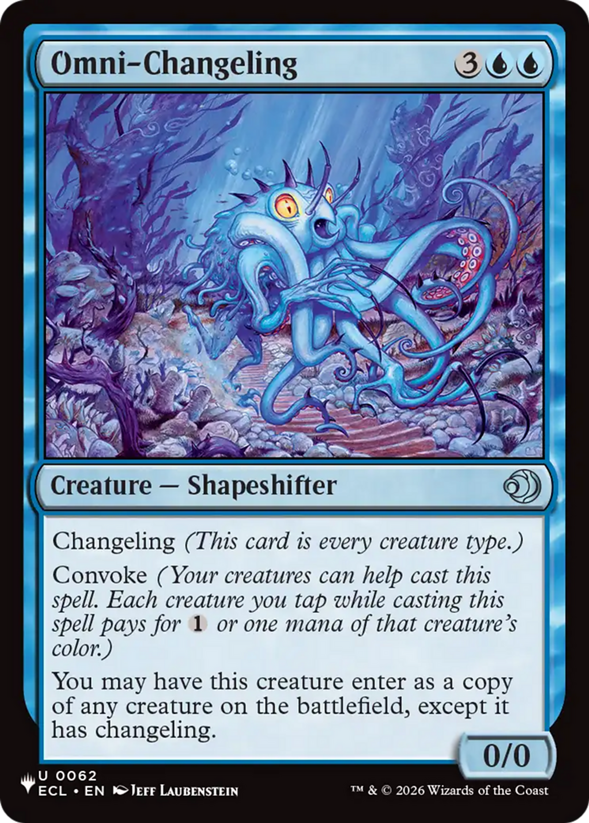 Omni-Changeling — The List — Magic: The Gathering