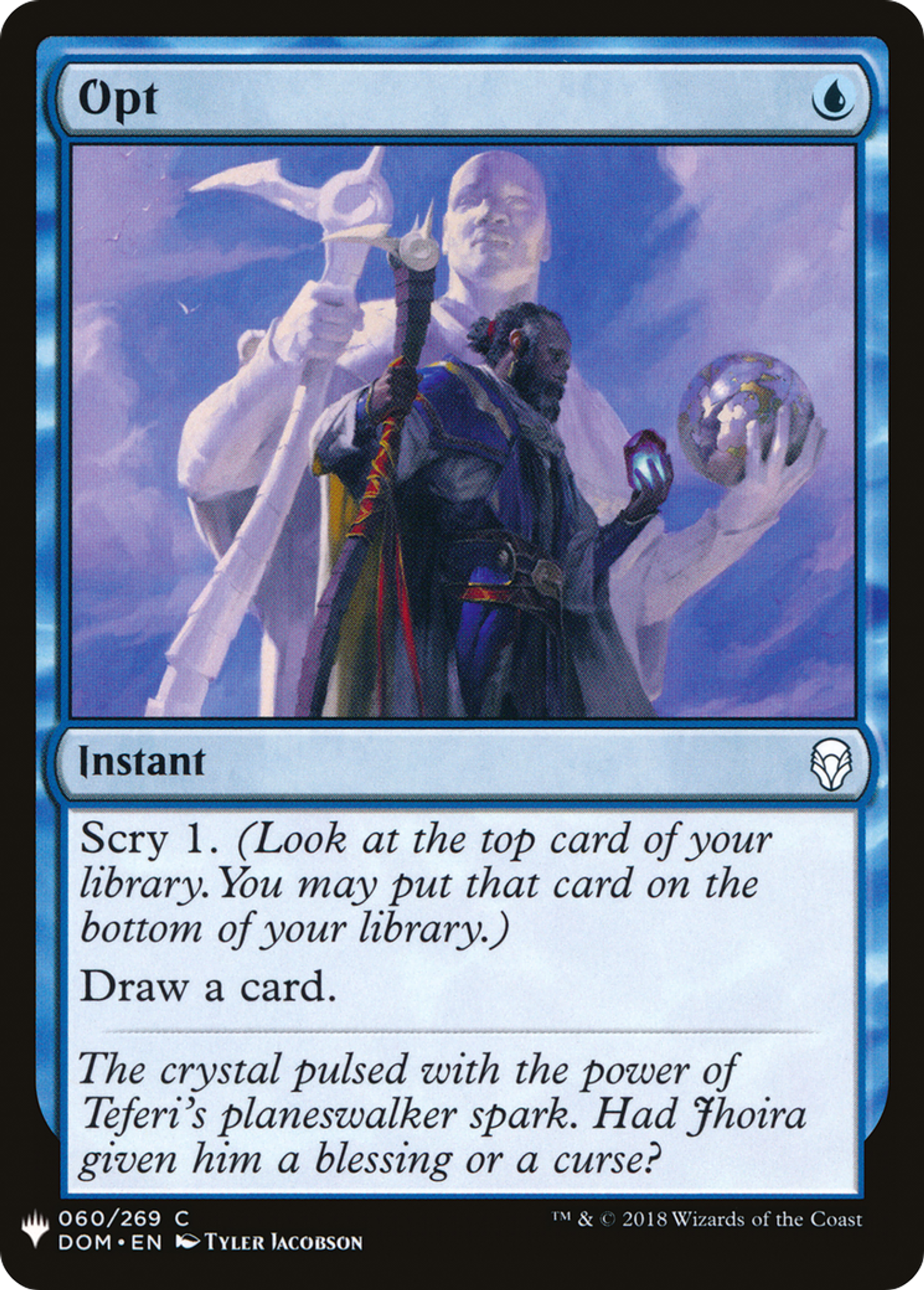 Opt — The List — Magic: The Gathering