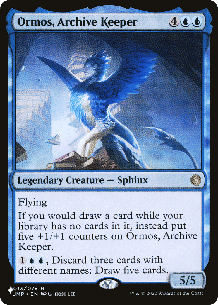 Ormos, Archive Keeper — The List — Magic: The Gathering