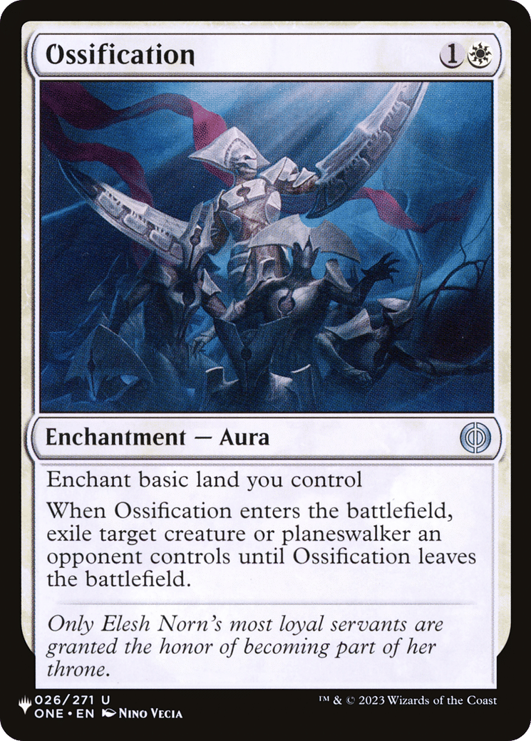 Ossification — The List — Magic: The Gathering