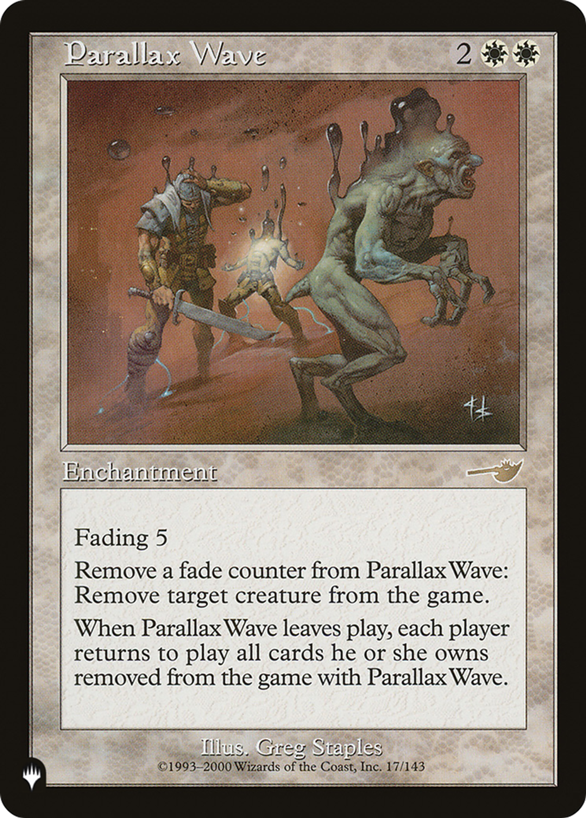 Parallax Wave — The List — Magic: The Gathering