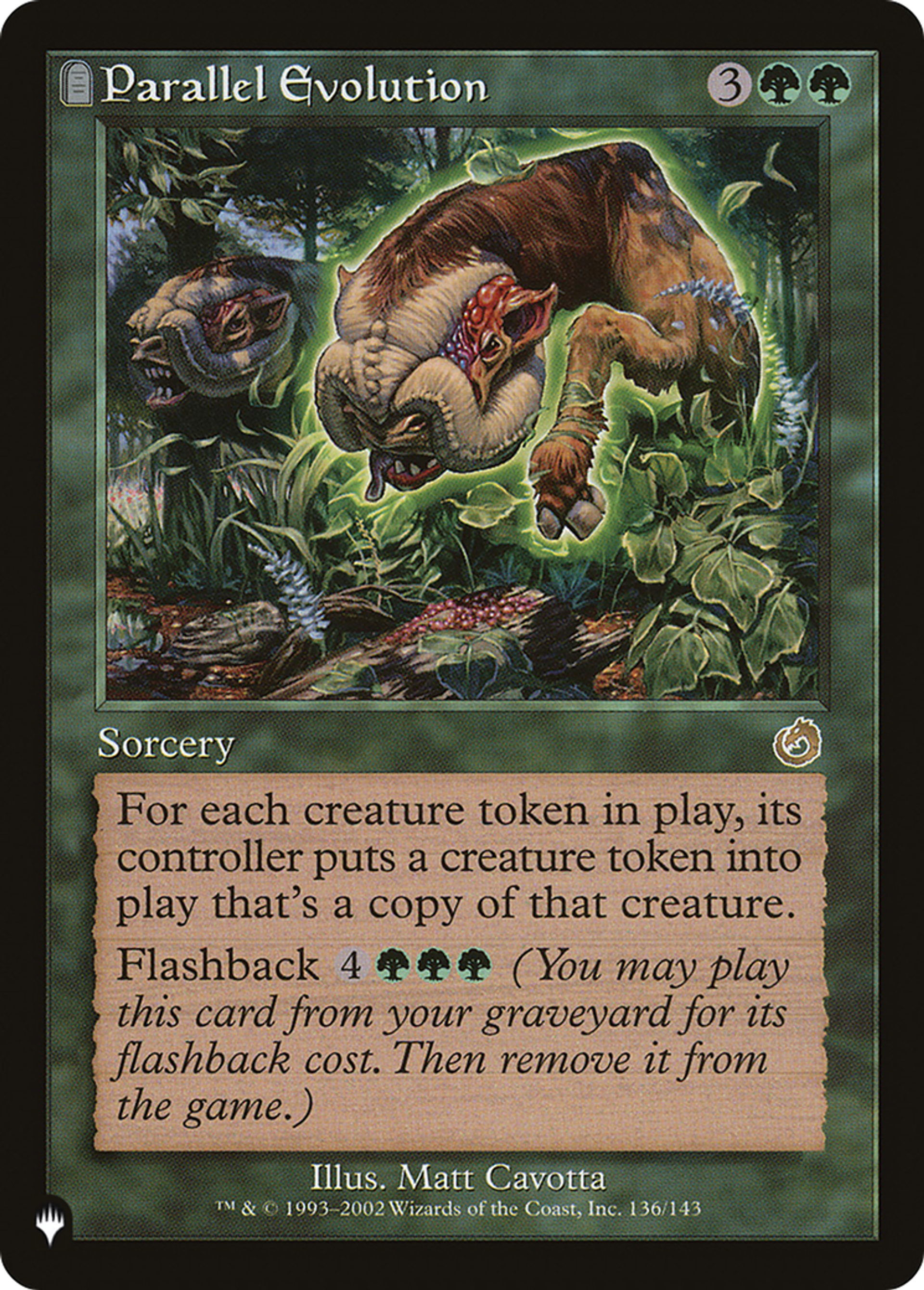 Parallel Evolution — The List — Magic: The Gathering