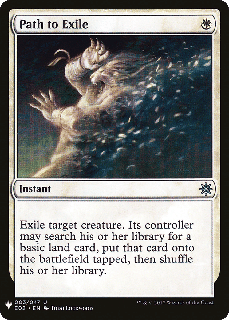 Path to Exile — The List — Magic: The Gathering