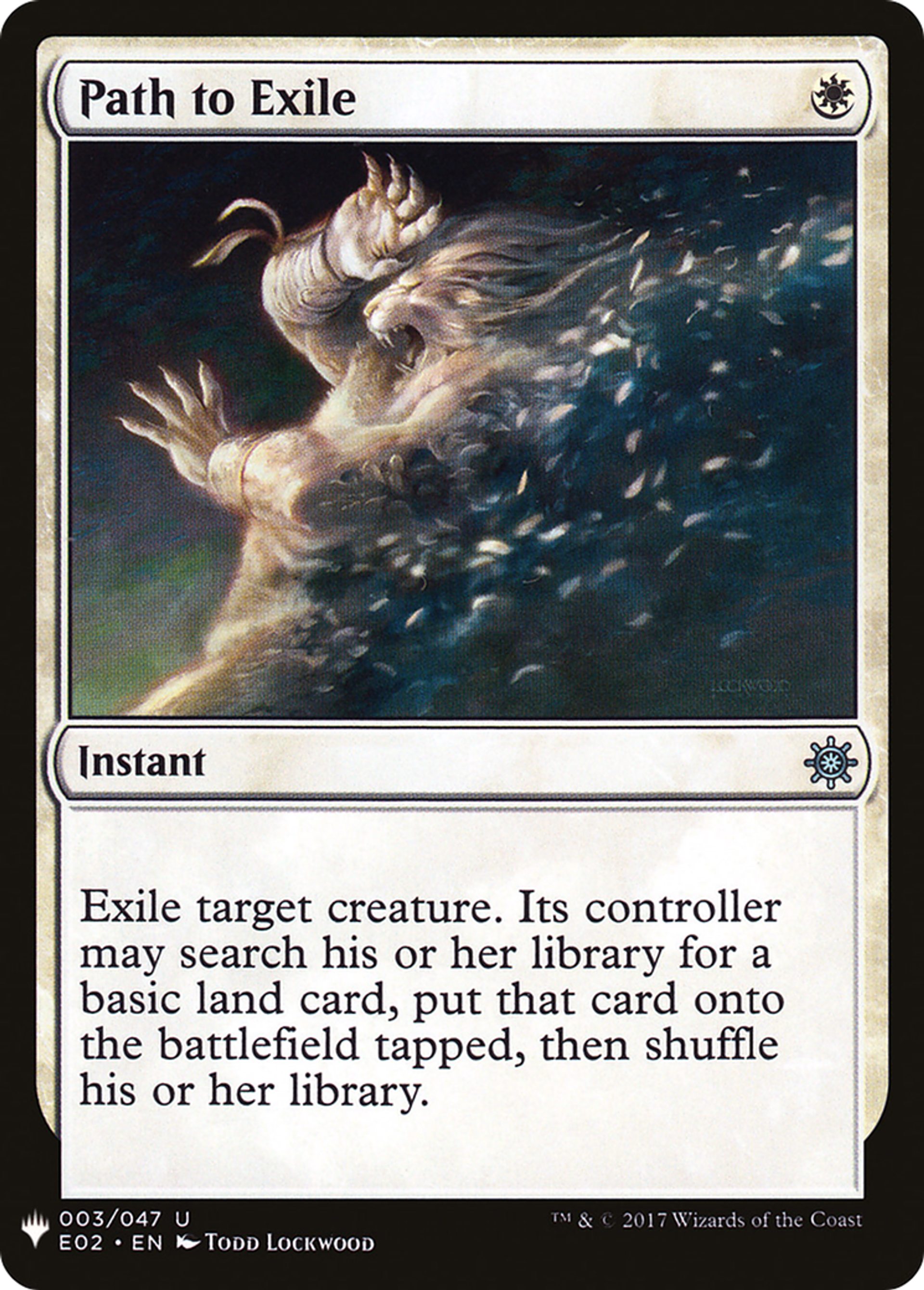 Path to Exile — The List — Magic: The Gathering