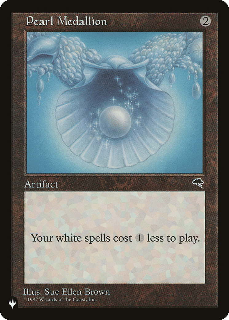 Pearl Medallion — The List — Magic: The Gathering