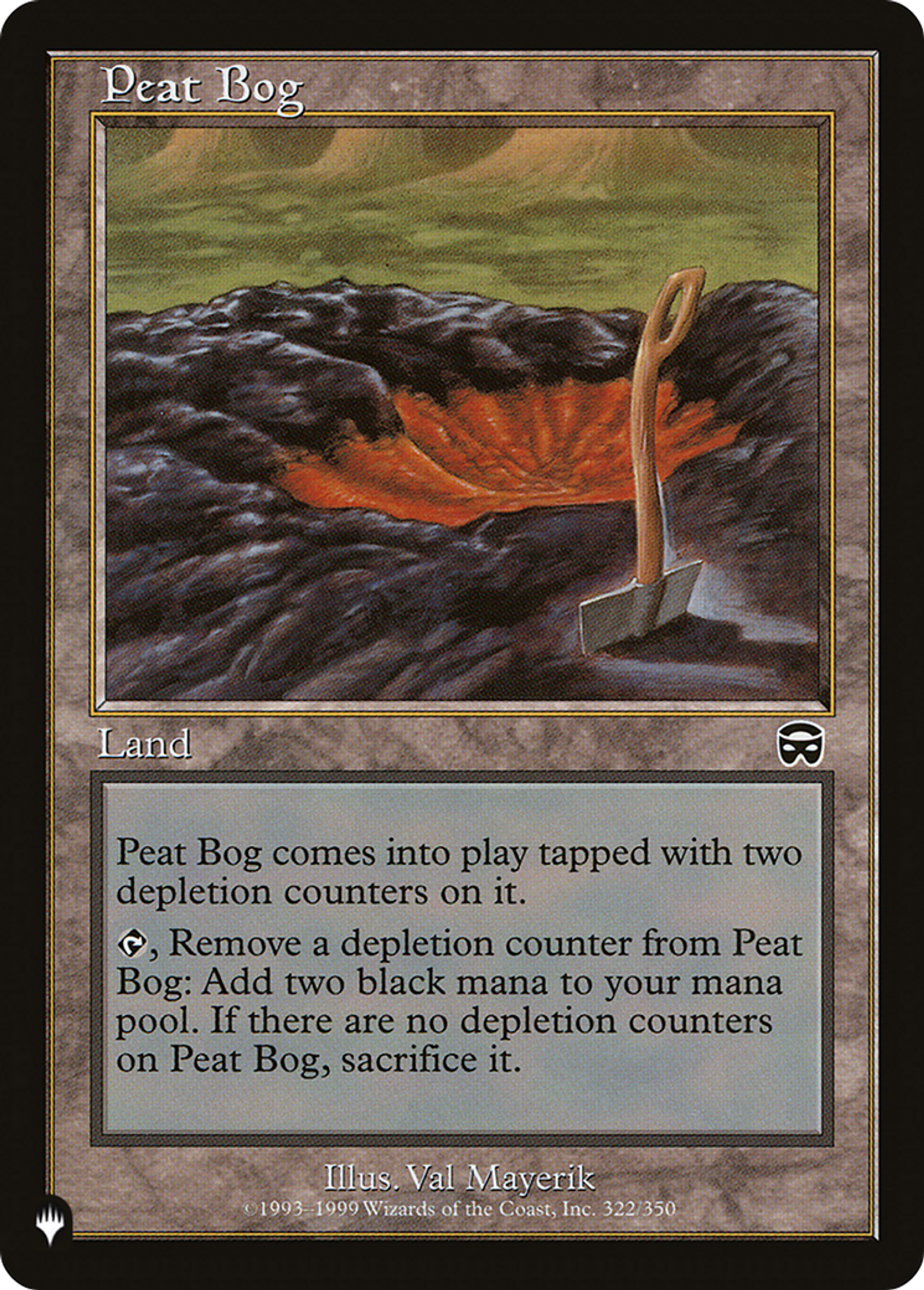 Peat Bog — The List — Magic: The Gathering