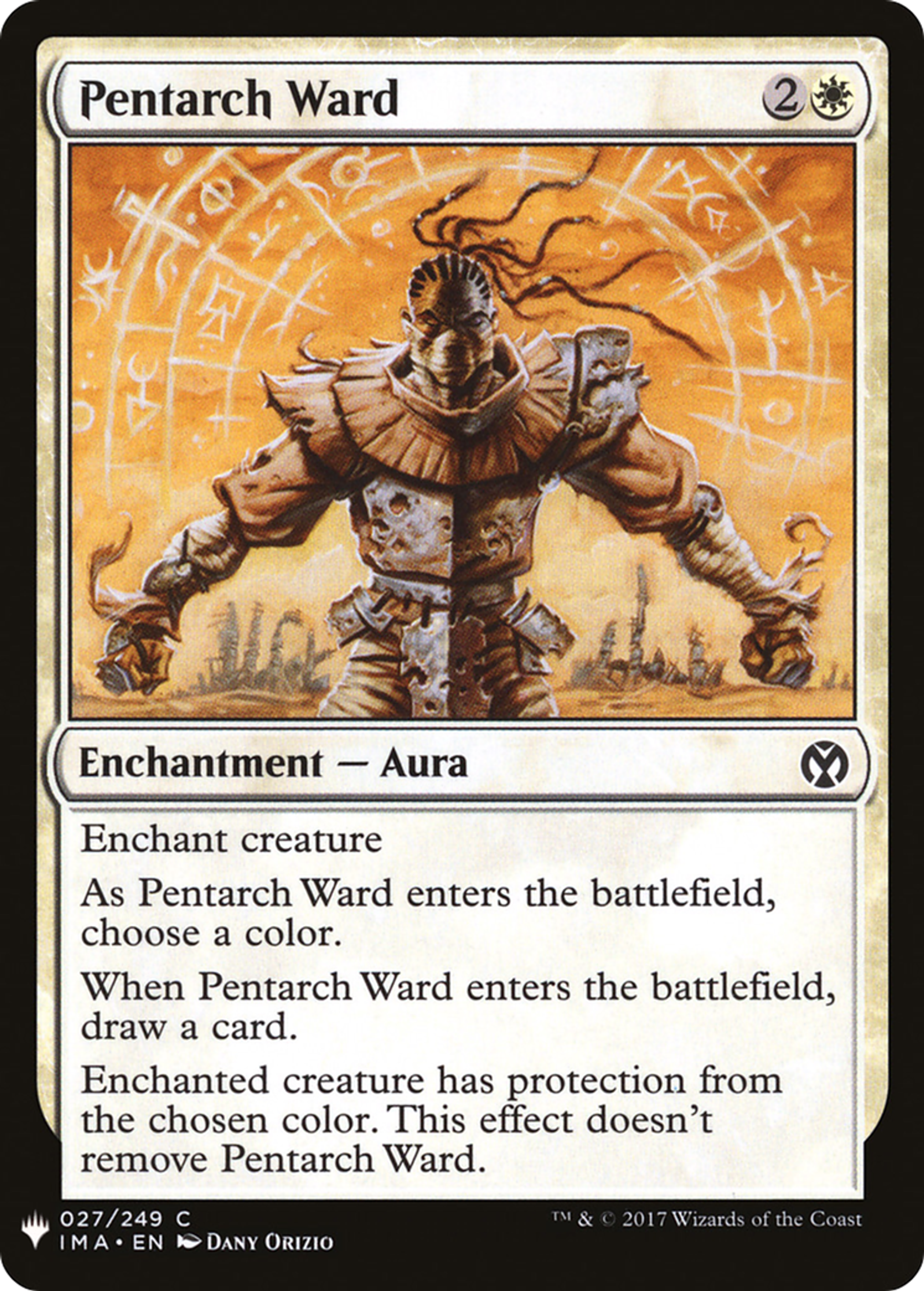 Pentarch Ward — The List — Magic: The Gathering