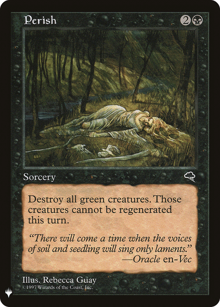 Perish — The List — Magic: The Gathering