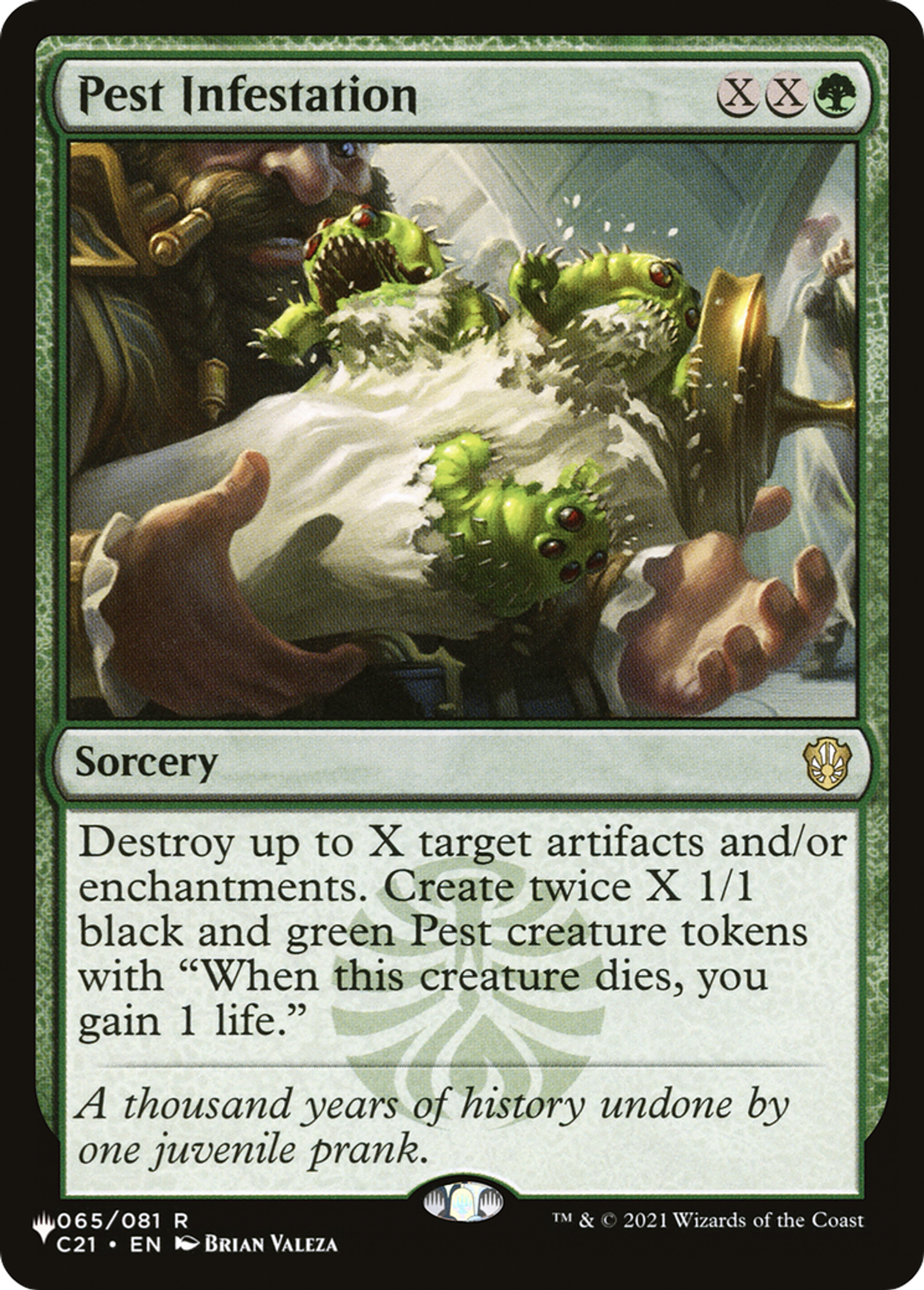 Pest Infestation — The List — Magic: The Gathering
