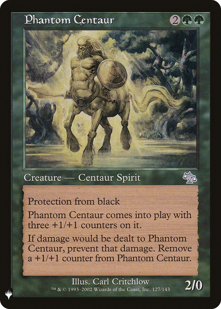 Phantom Centaur — The List — Magic: The Gathering
