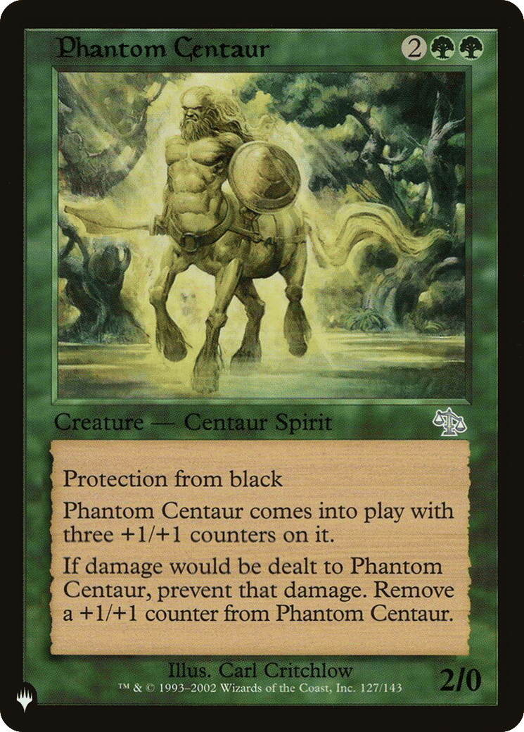 Phantom Centaur — The List — Magic: The Gathering