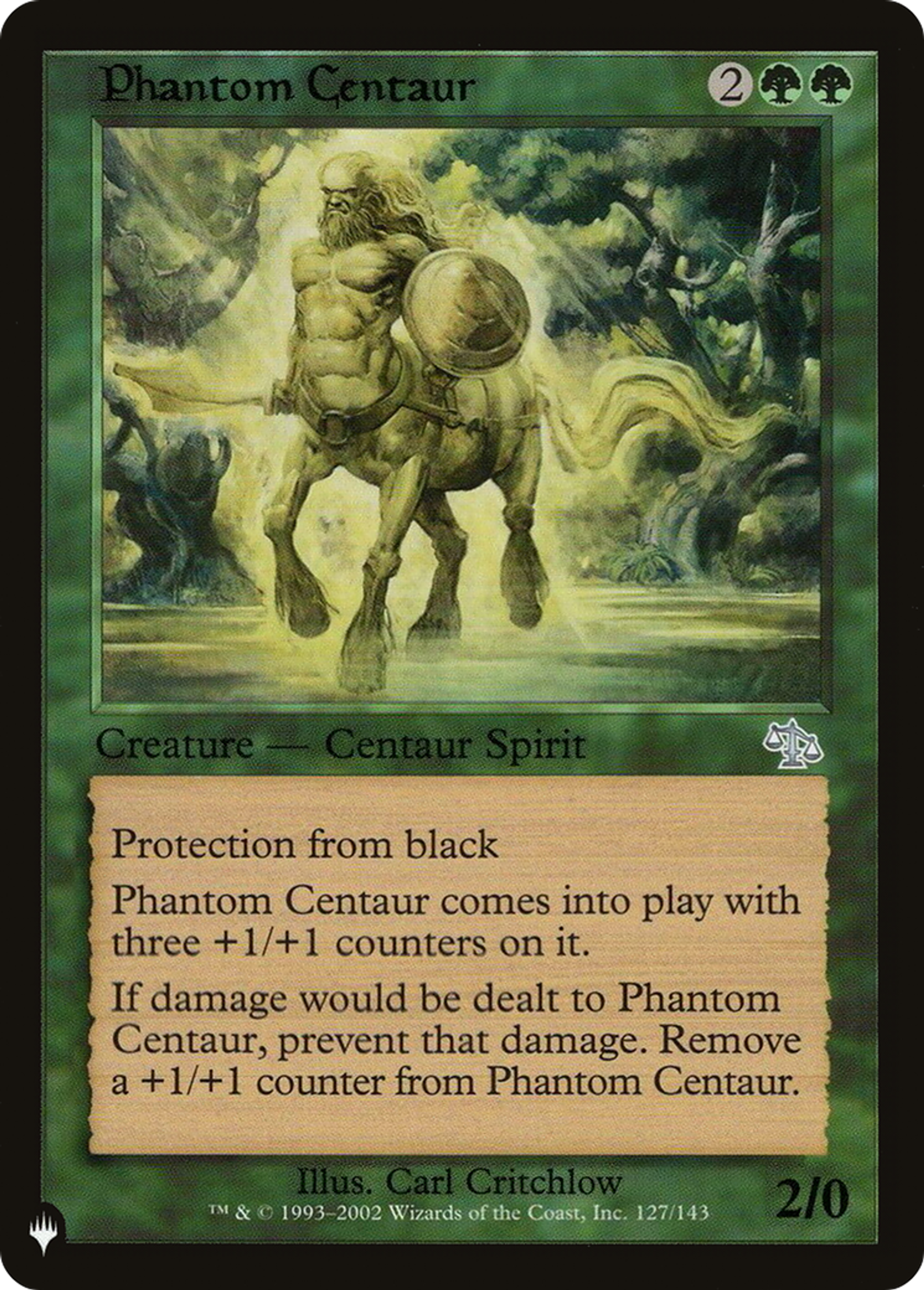 Phantom Centaur — The List — Magic: The Gathering