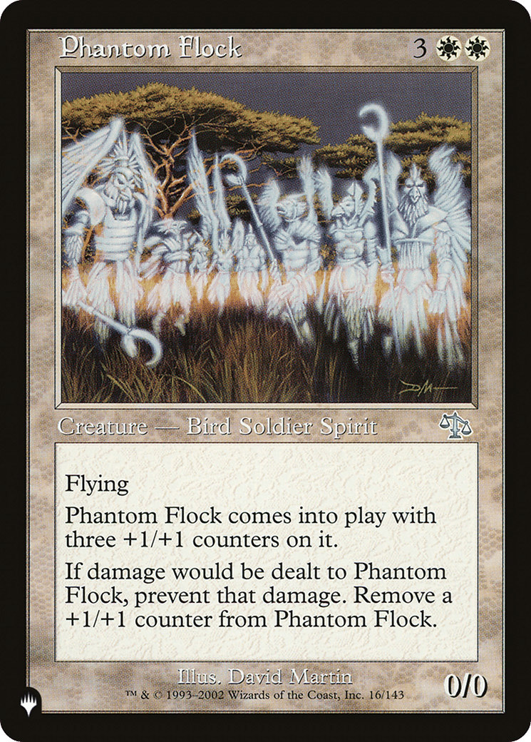 Phantom Flock — The List — Magic: The Gathering