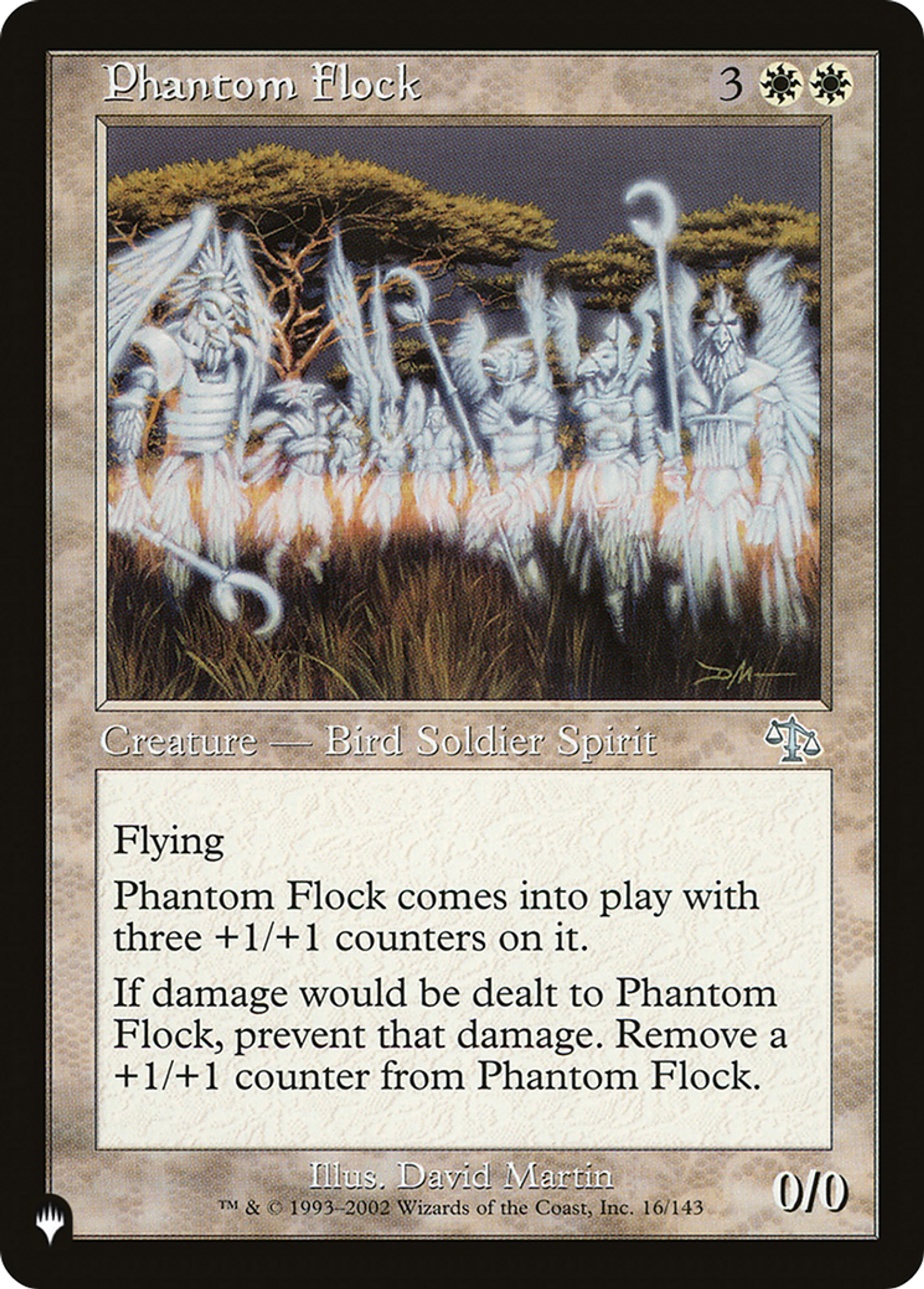 Phantom Flock — The List — Magic: The Gathering