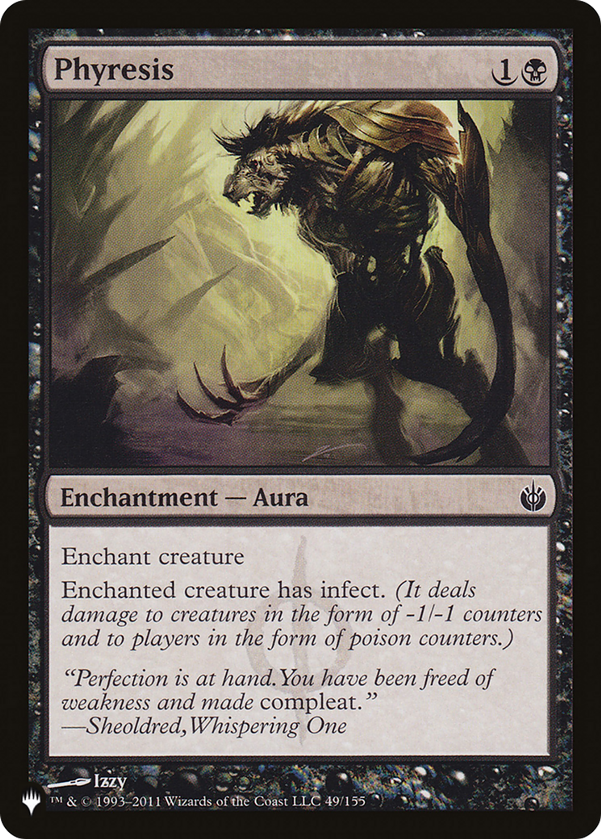 Phyresis — The List — Magic: The Gathering