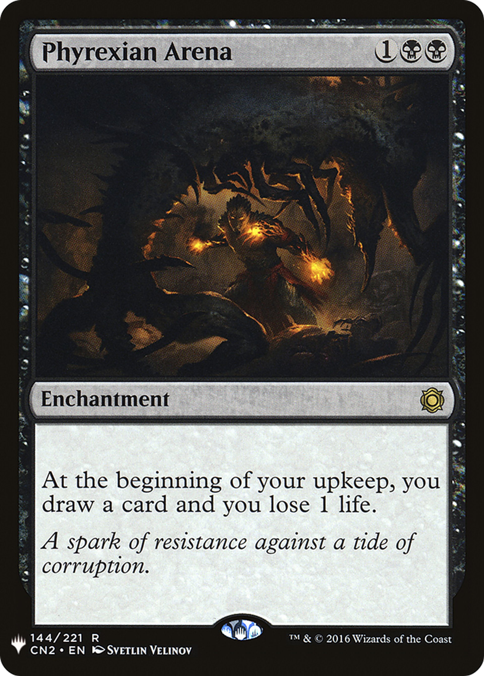 Phyrexian Arena — The List — Magic: The Gathering