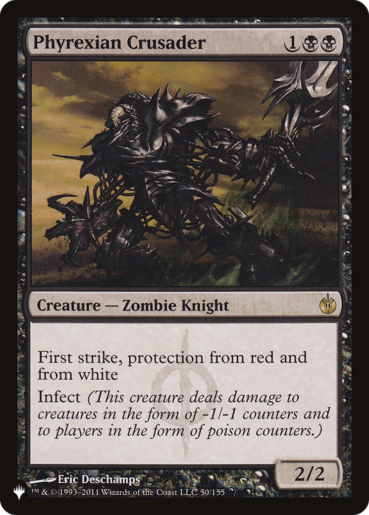Phyrexian Crusader — The List — Magic: The Gathering
