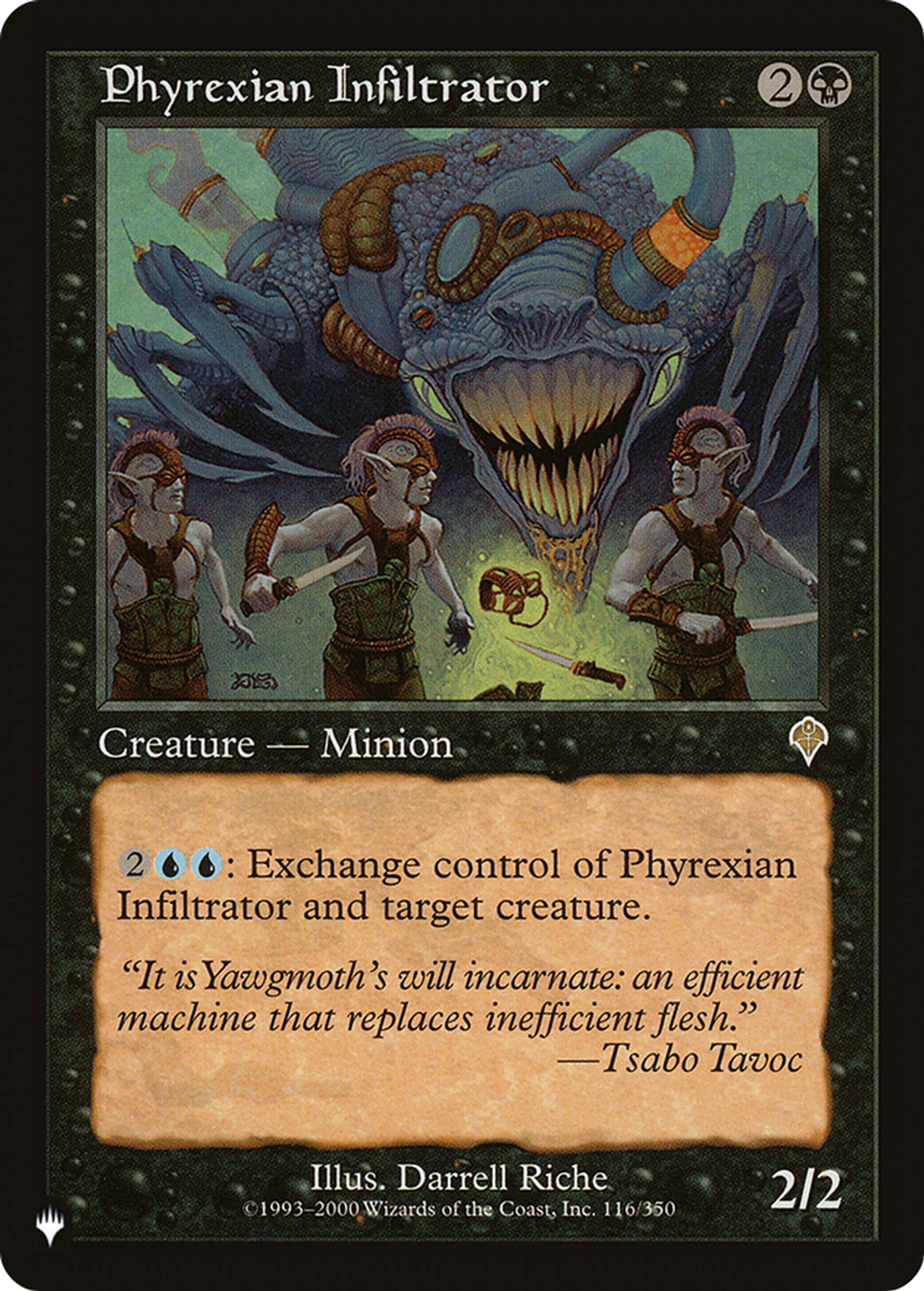 Phyrexian Infiltrator — The List — Magic: The Gathering