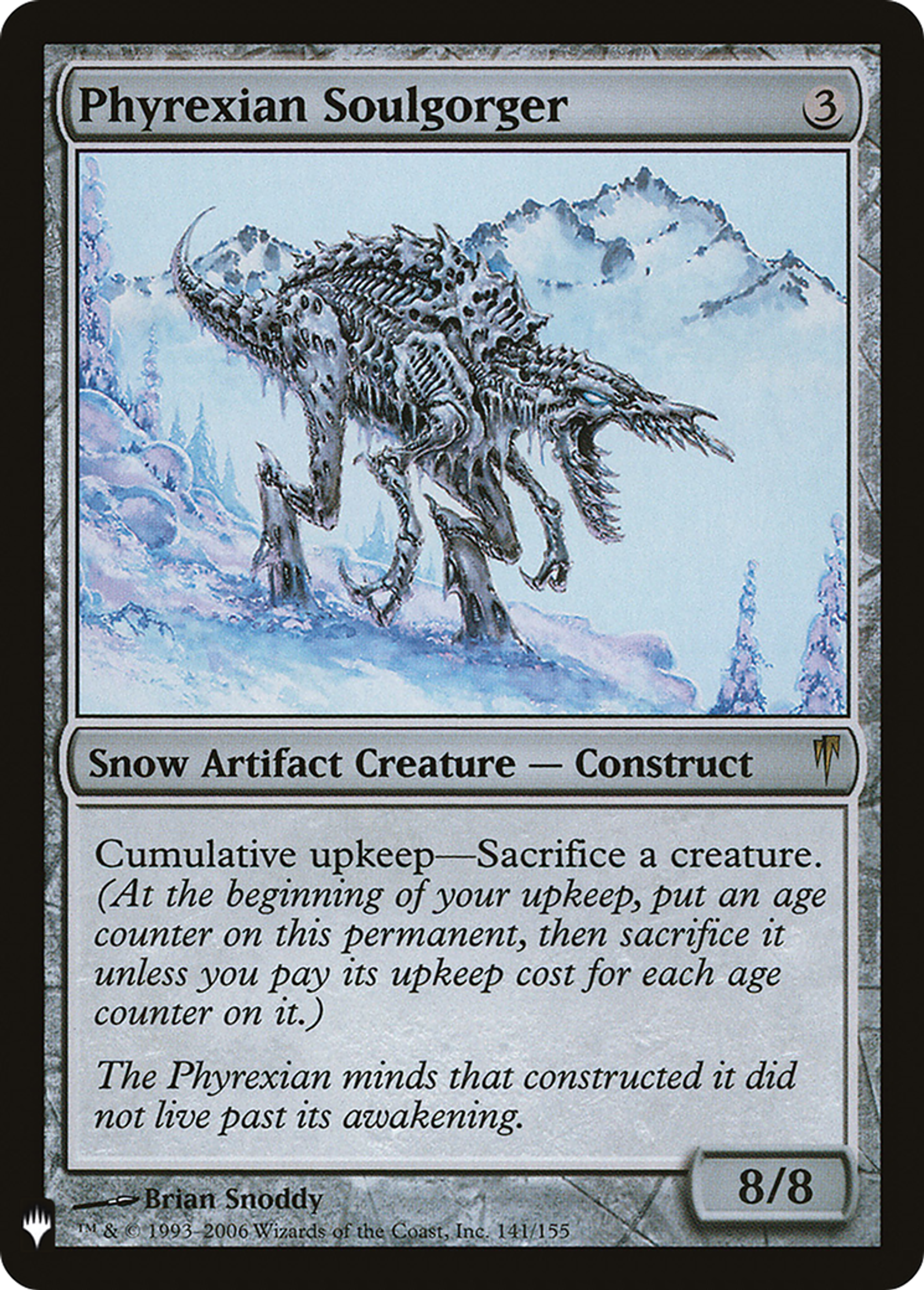 Phyrexian Soulgorger — The List — Magic: The Gathering