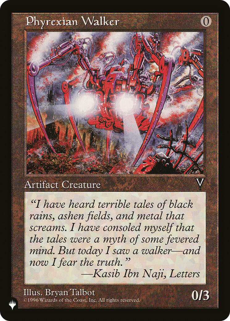 Phyrexian Walker — The List — Magic: The Gathering