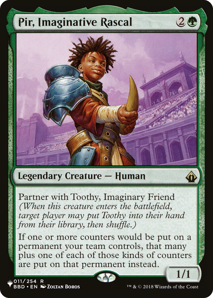 Pir, Imaginative Rascal — The List — Magic: The Gathering