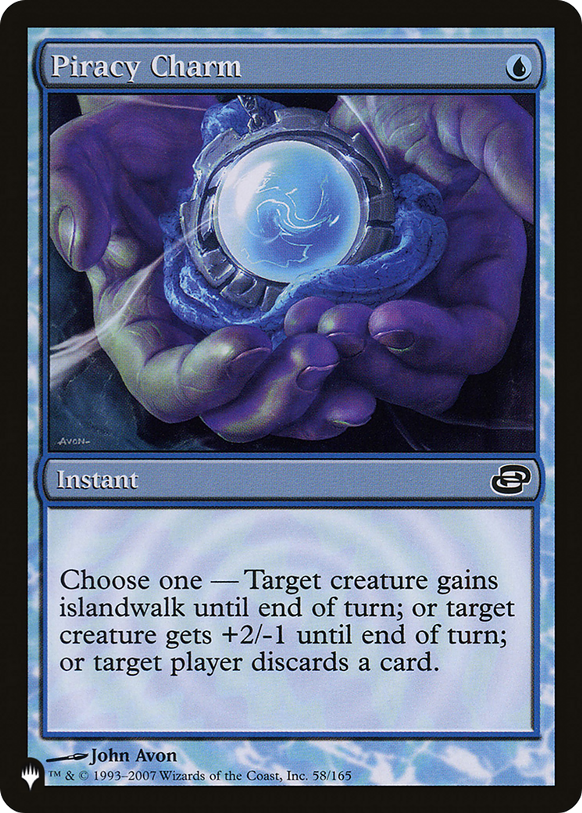 Piracy Charm — The List — Magic: The Gathering