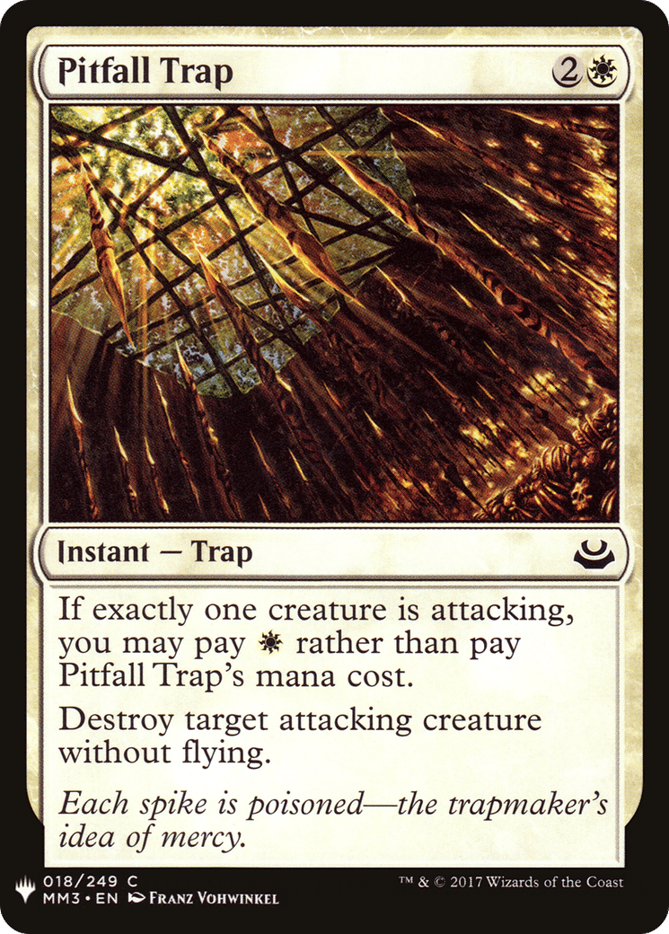 Pitfall Trap — The List — Magic: The Gathering
