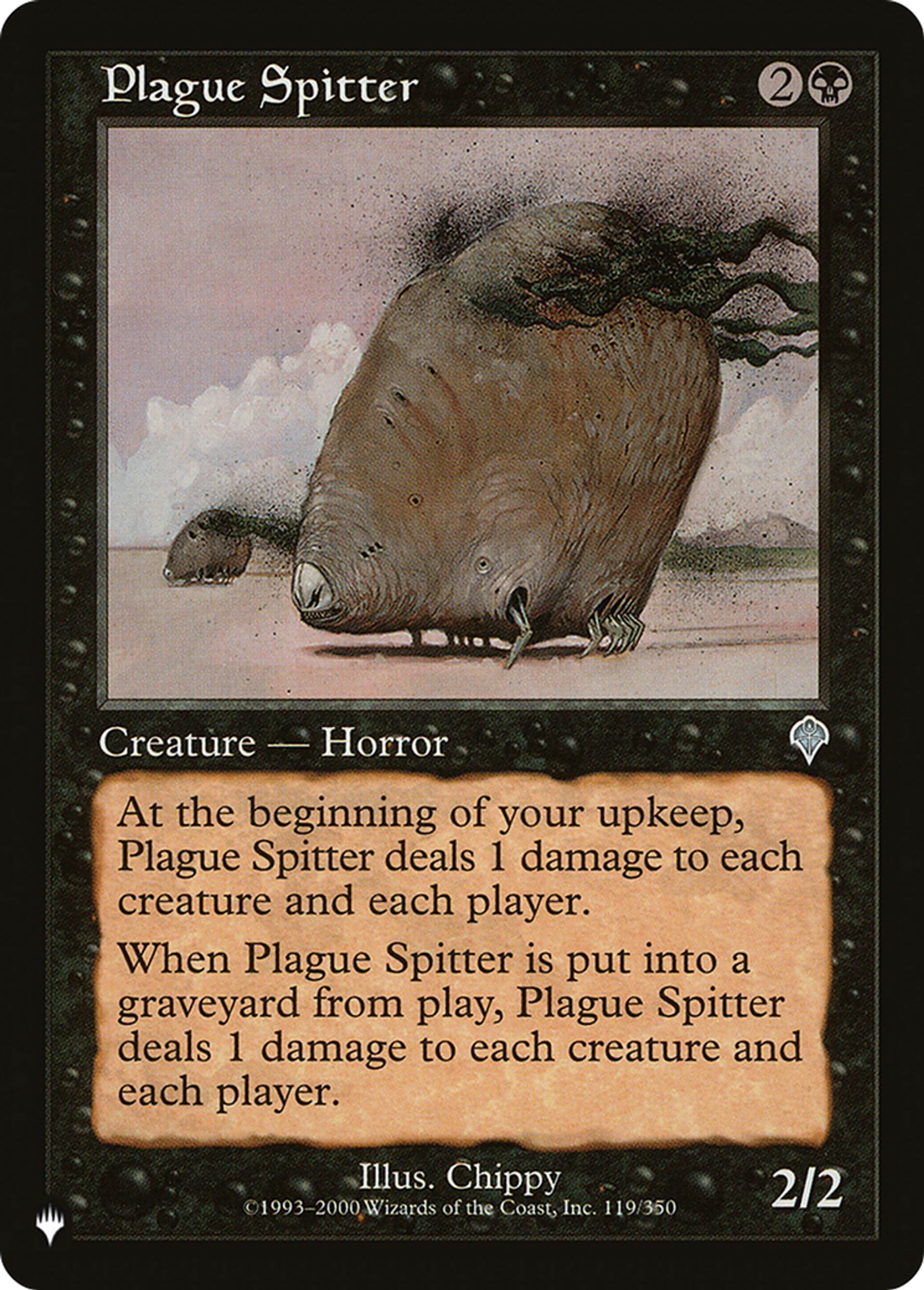Plague Spitter — The List — Magic: The Gathering