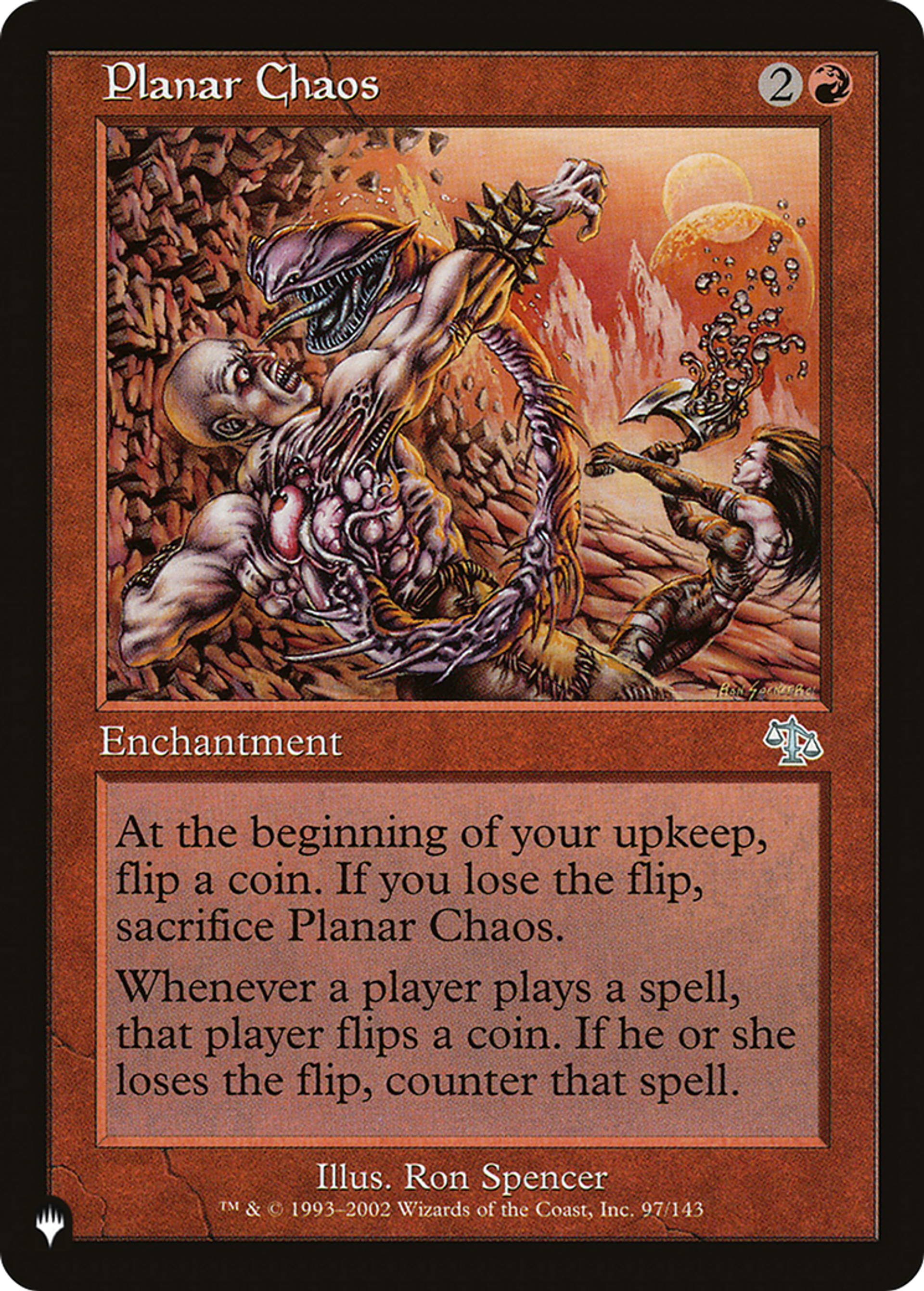 Chaos planaire — The List — Magic: The Gathering